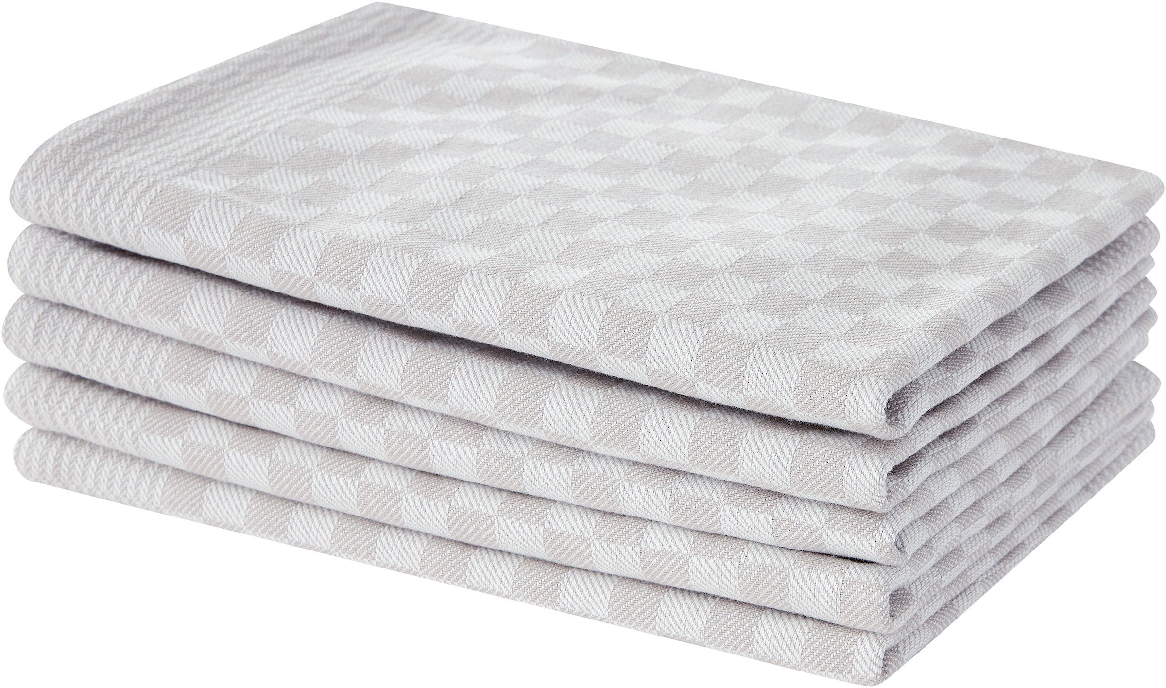 GOODproduct Geschirrtuch »Keersten Premium« hochwertig, Grubentuch, 100 % Baumwolle, 5er-Set, 65 × 50 cm,