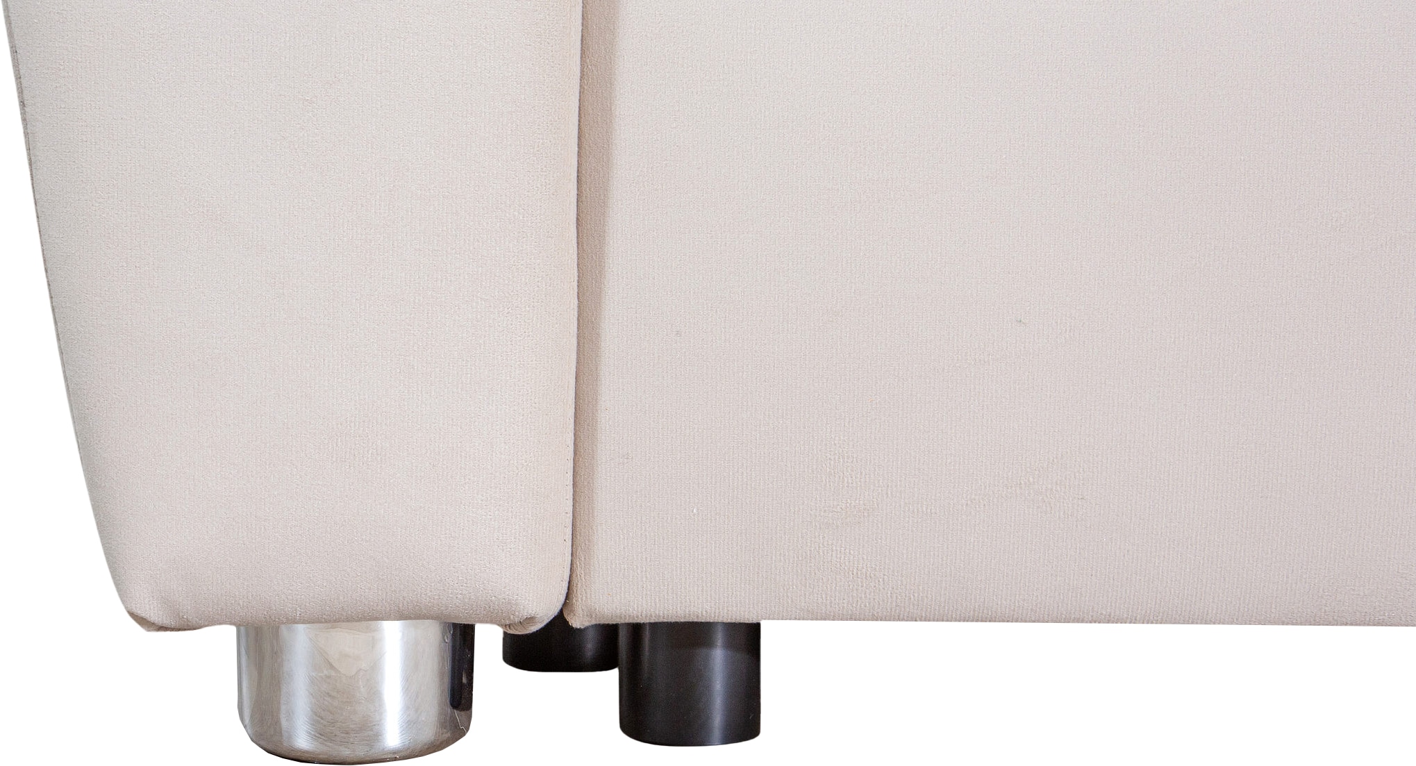 COLLECTION AB Ecksofa »Jana L-Form«, inkl. Bettfunktion,Bettkasten und Bonnelfederkern