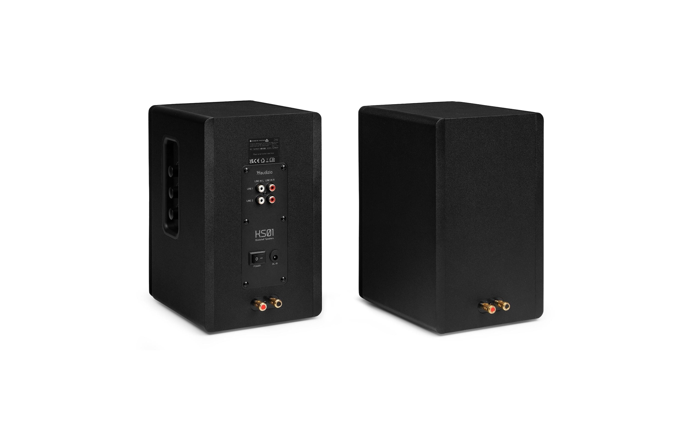 AUDIZIO Regal-Lautsprecher »Paar KS01-BK 80W, BT« ( )