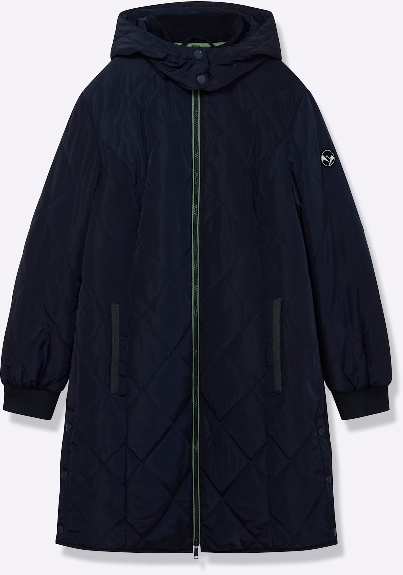 Sheego Steppjacke, mit Kapuze