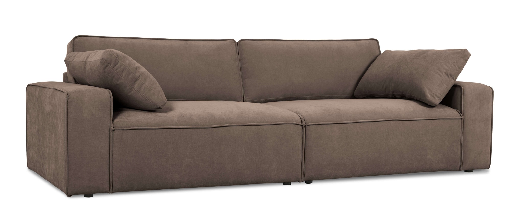 GOODproduct 3-Sitzer »Mittell, Chenille« Breite 245 cm, bodentief, extra Kissen inkl., tiefe Sitzfläche