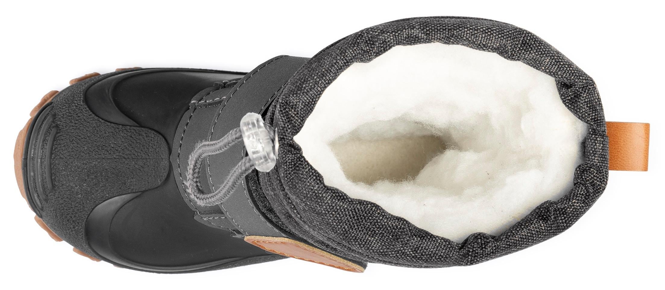 Lurchi Snowboots »Finn«, Winterboots mit Schurwolle, Grössenschablone zum Download
