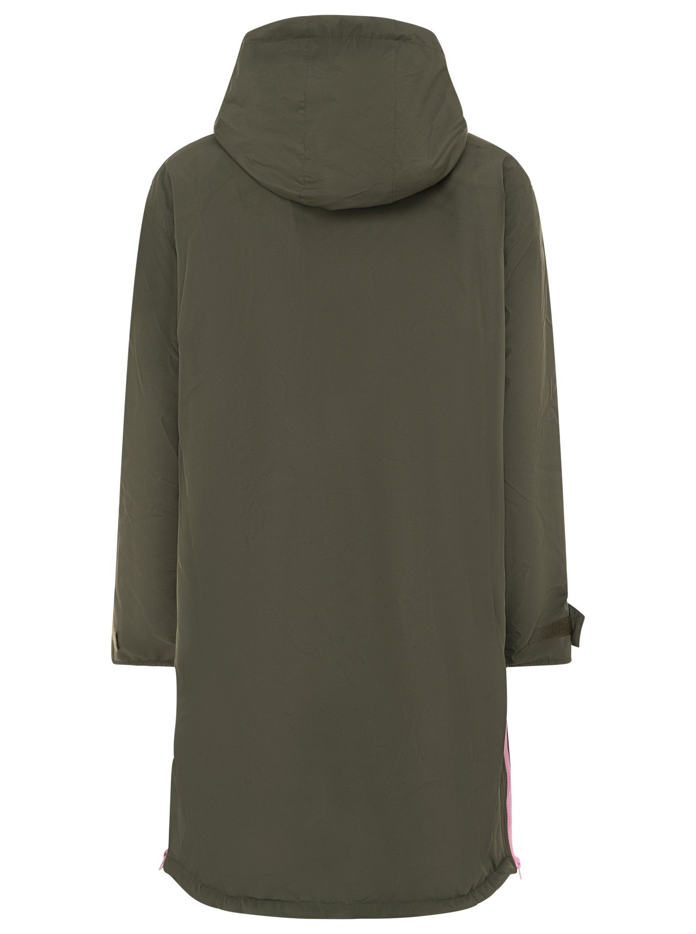 Zwillingsherz Manteau court »"Oversize Windjacke ZH"« seitliche Taschen, Kapuze, Reissverschluss, Teddy Futter