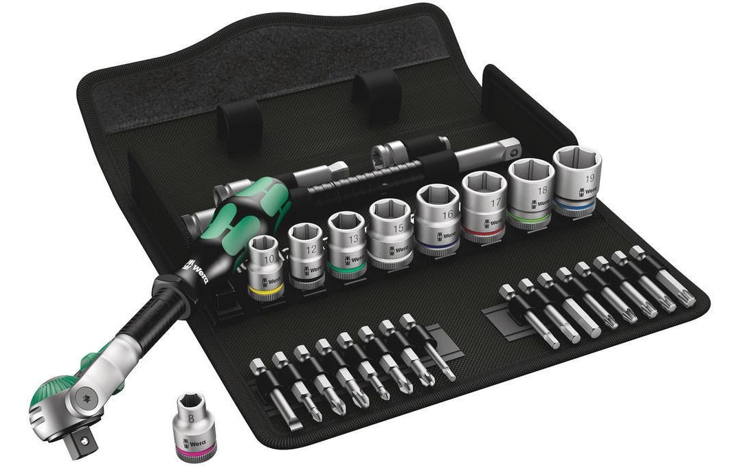 Image of Wera Ratsche "8100 SB 6 Zyklop Speed 3/8""