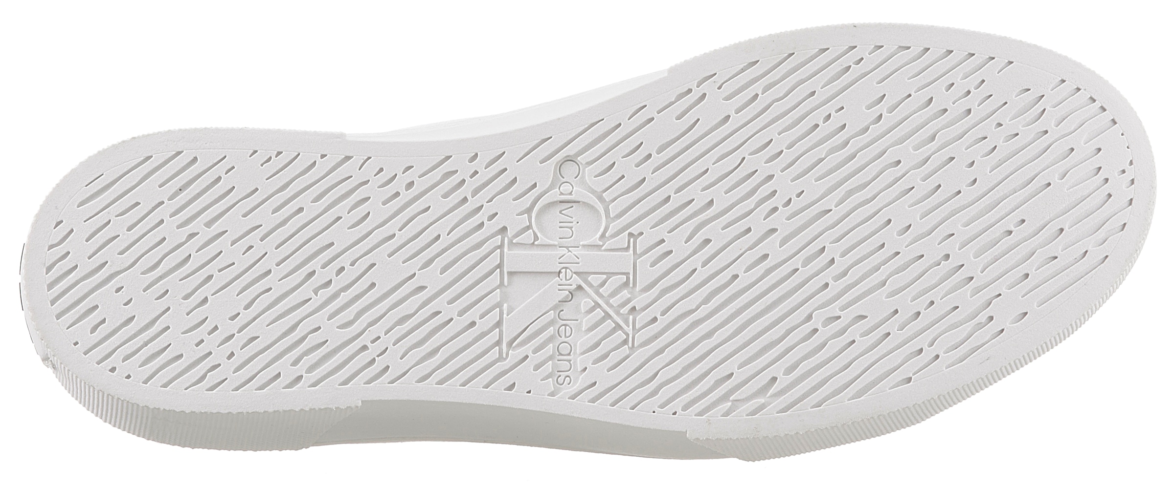 Calvin Klein Jeans Plateausneaker »JENNA 19T *I«, mit Logoschriftzug, Freizeitschuh, Halbschuh, Schnürschuh