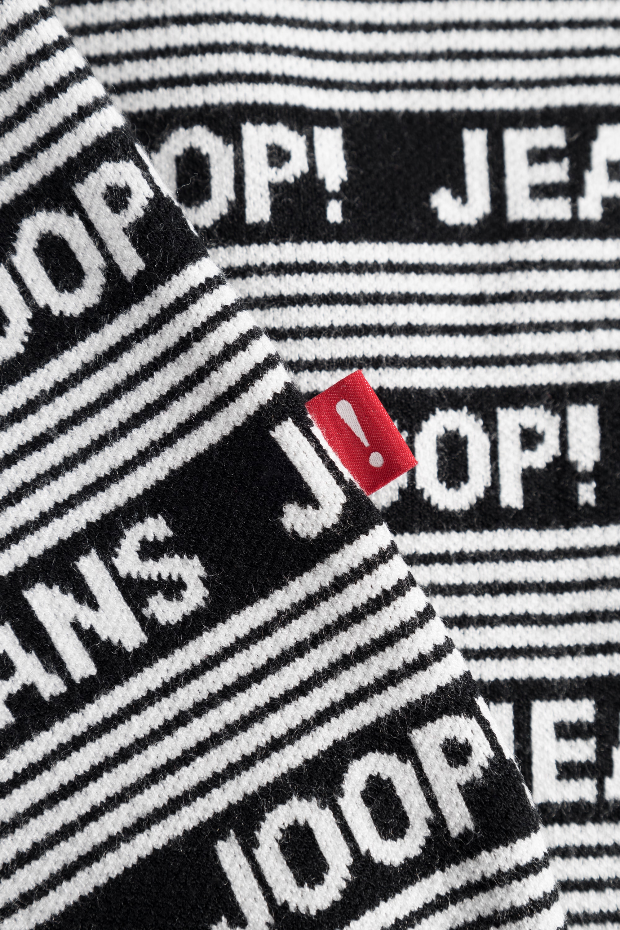 Joop Jeans Veste en tricot »Kadri«, mit Logoprint
