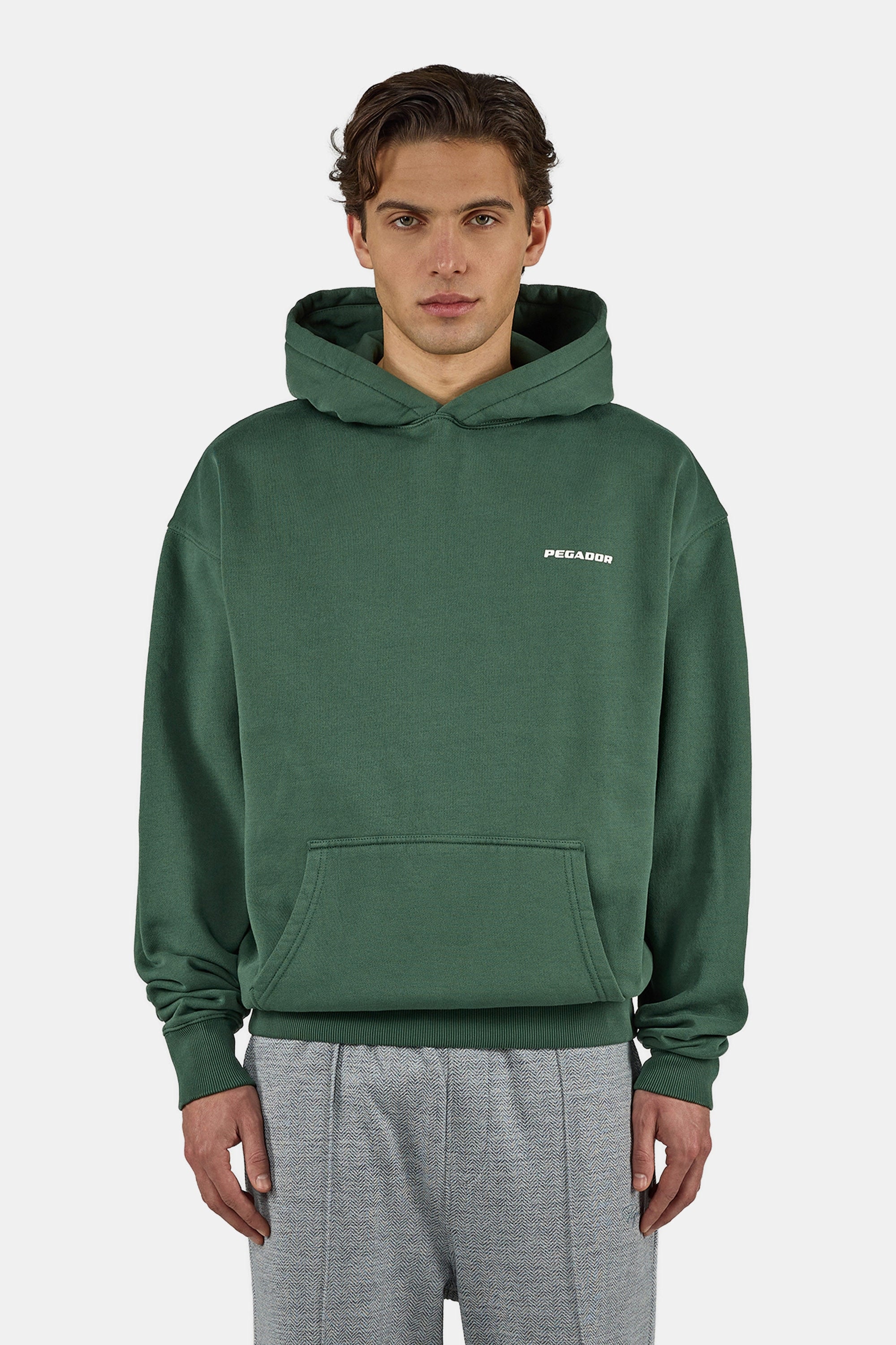 Image of PEGADOR Kapuzensweatshirt "Bovec Oversized Hoodie", Baumwollmischung, oversize