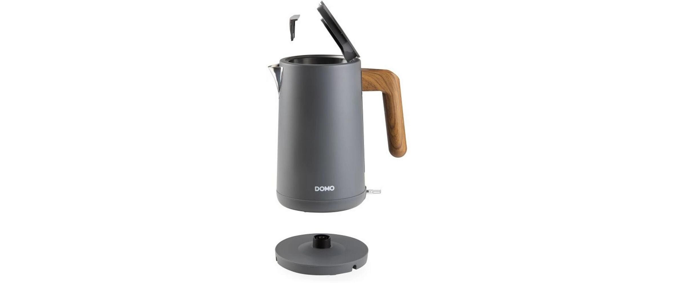 Domo Chauffe-eau »DO9268WK 1,7 l« 1,7 l 2200 W avec socle 360° et filtre à calcaire