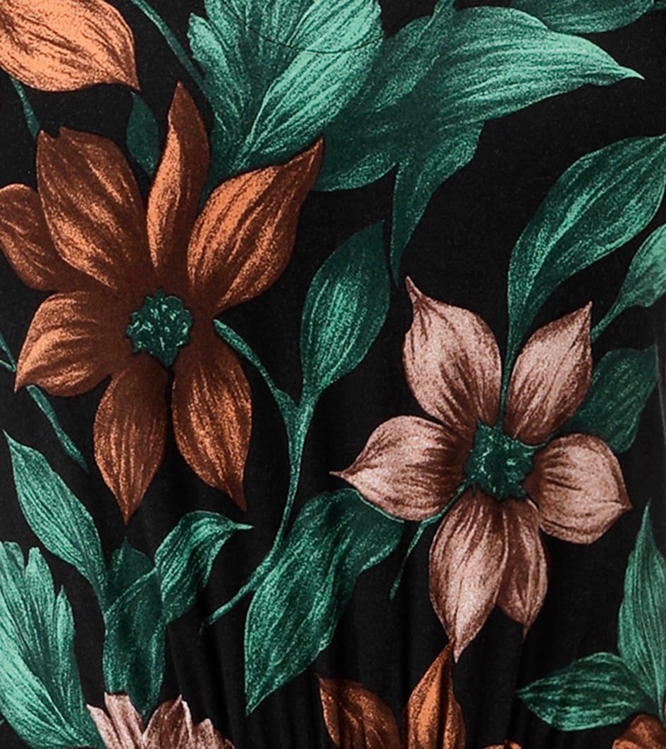 Aniston SELECTED Robe en jersey avec encolure en V décorative - NOUVELLE COLLECTION