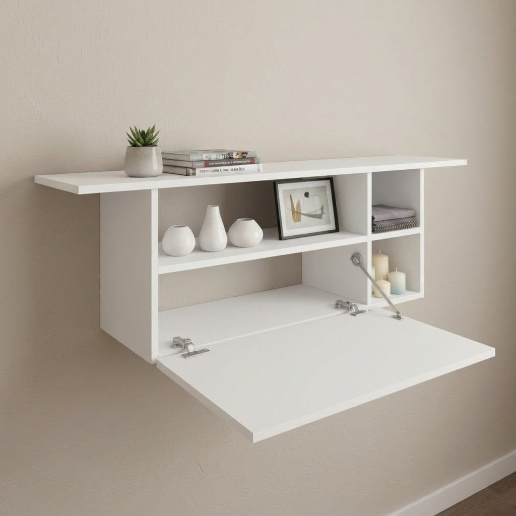borchardt Möbel Garderoben-Set »Toledo, moderne hängende Garderobe, Schminktisch mit Regalfächern« Spar-Set, 