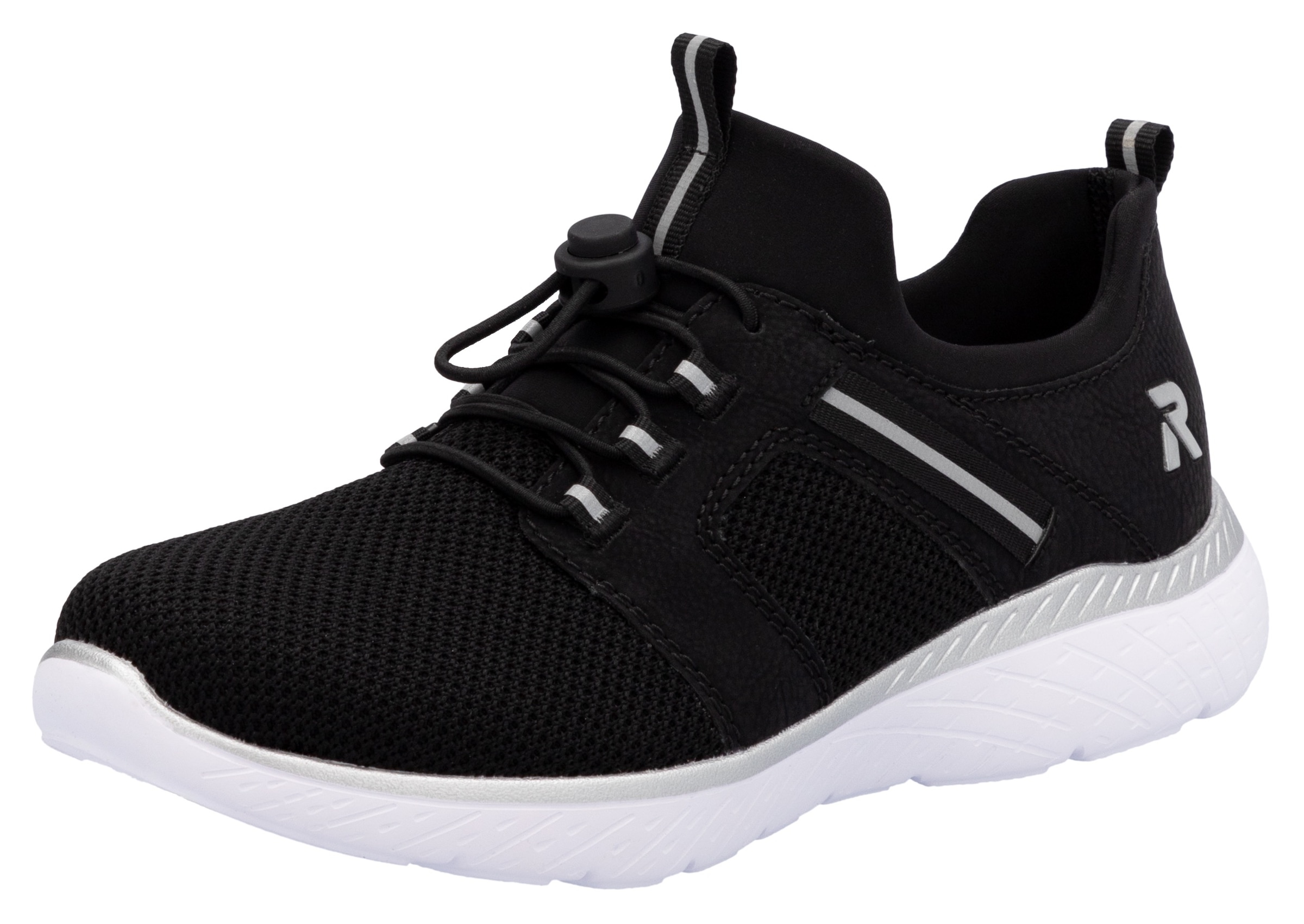 Image of Rieker Slip-On Sneaker, Schlupfschuh, Halbschuh, Freizeitsneaker mit Anziehlaschen