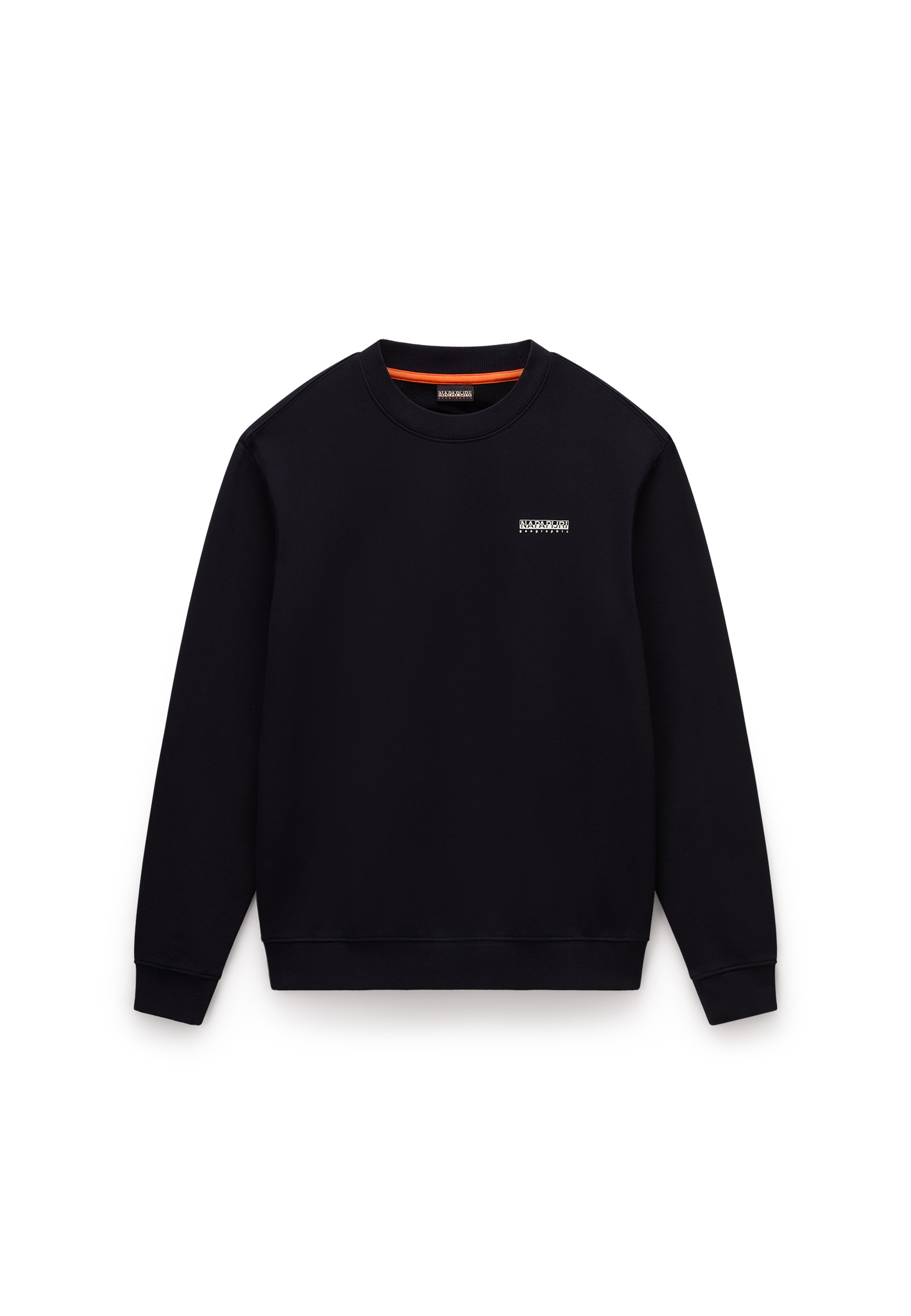 Napapijri Sweat-shirt »B-SMALL BOX C BEIGE DIMITY«, style sportif, col rond, sans fermeture
