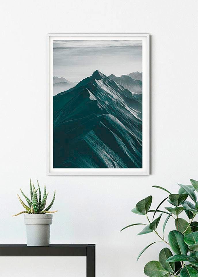Komar Bild »Mountain Top« Natur 1 Stk. tlg. Wandbild zur Dekoration - ohne Rahmen
