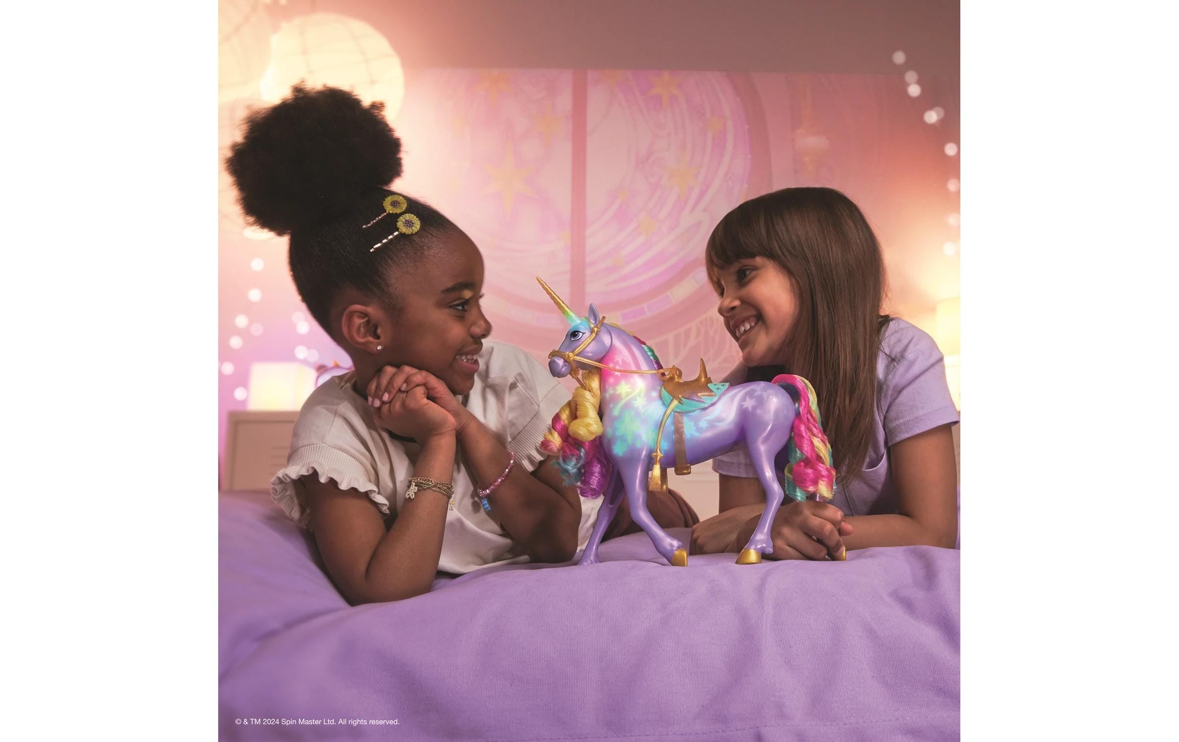 Anziehpuppe »Spinmaster Unicorn Academy Wildstar DE/FR/EN Light & Sound«