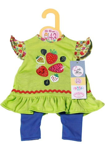 Puppenkleidung »Dolly Moda, Erdbeeren Outfit 43 cm«