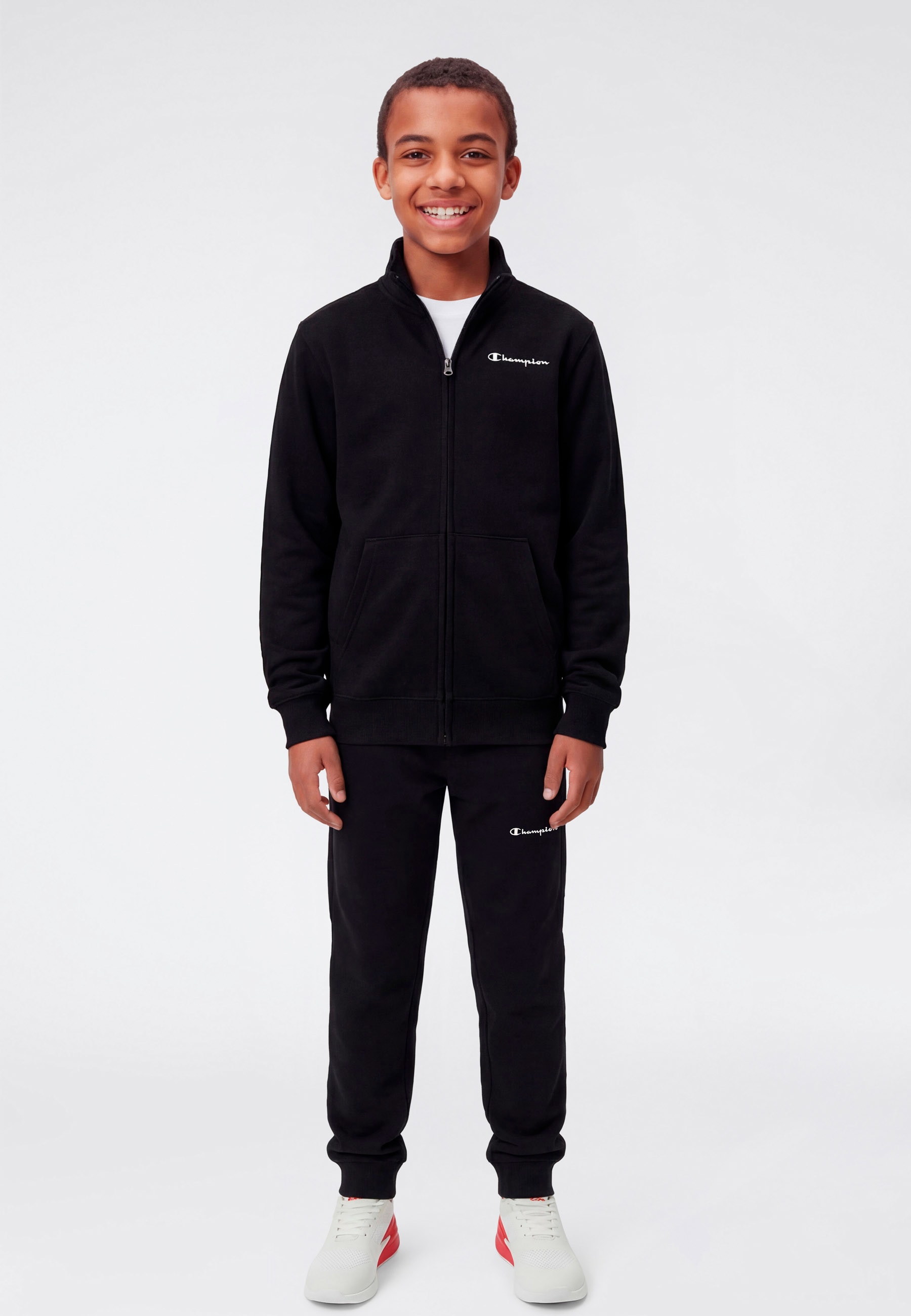 Champion Pantalon de jogging »ICONS Straight Hem Pants«  mit Reissverschluss, sportlicher Stil, für Kinder