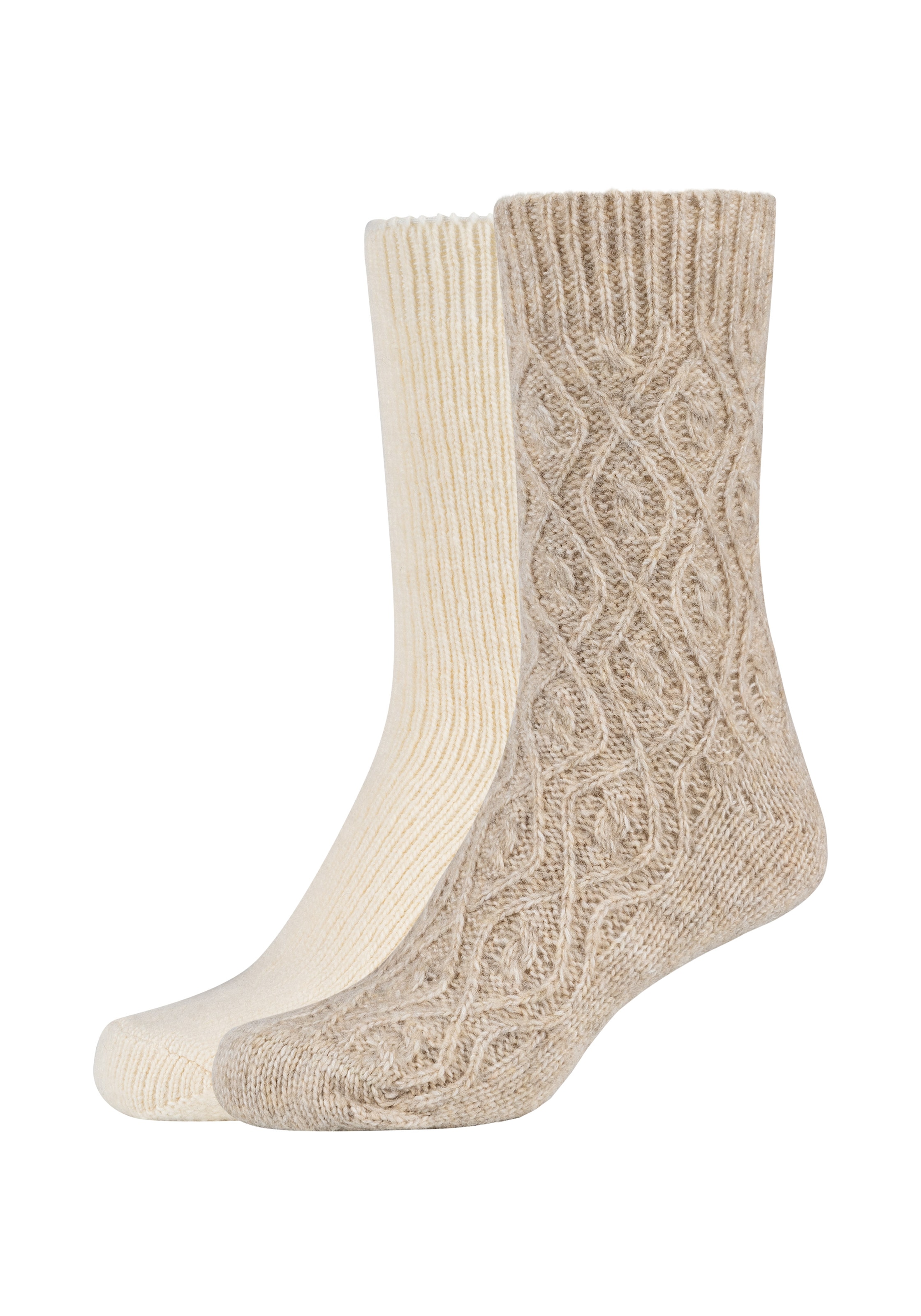 s.Oliver Socken »warm & cozy«, (4 Paar), mit elastischem Bund