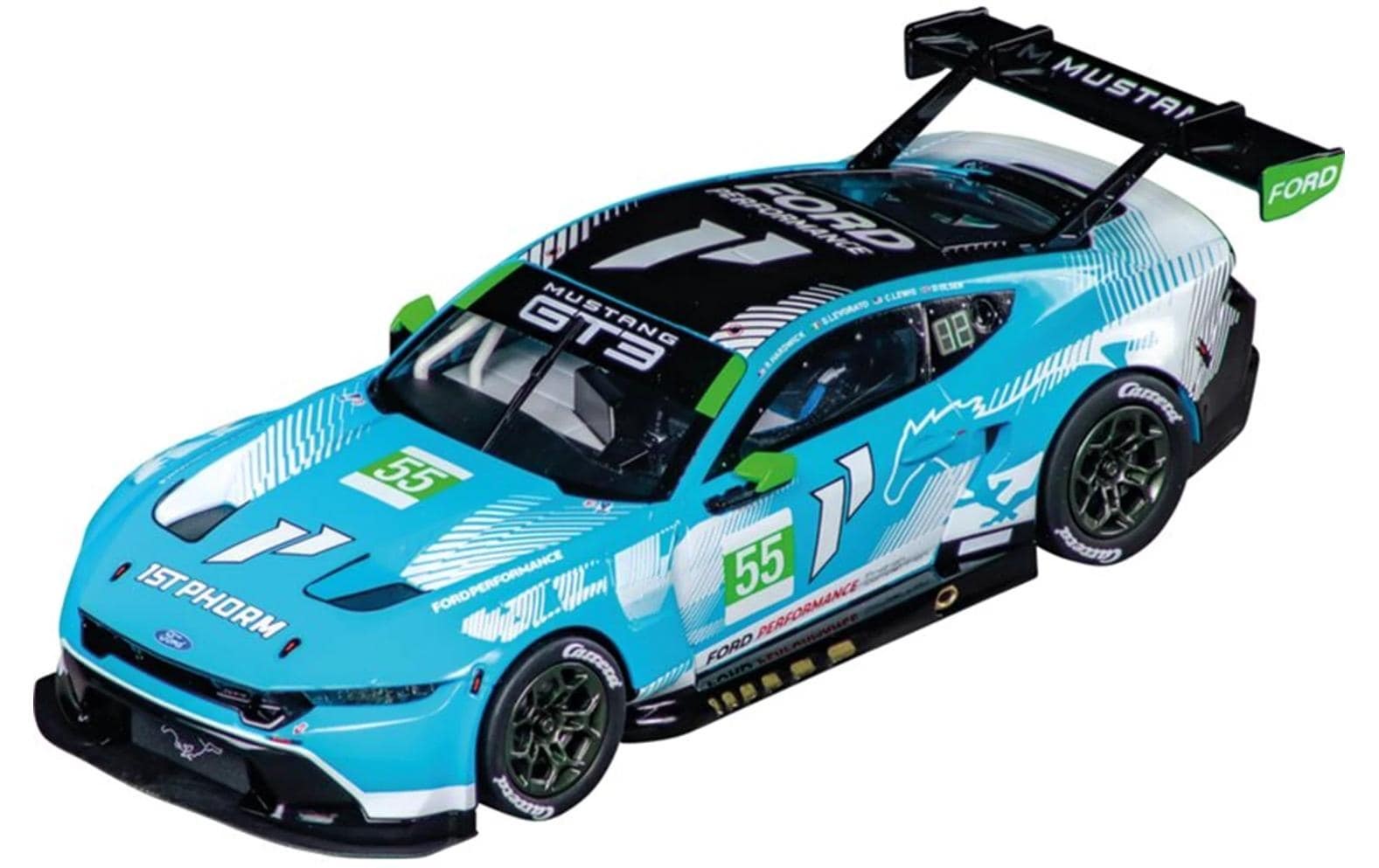 Image of Carrera Rennbahn-Auto "Ford Mustang GT3 No.55 Slotcar 1:32" Digitales Slotcar Ford Mustang GT3 Proton Competition