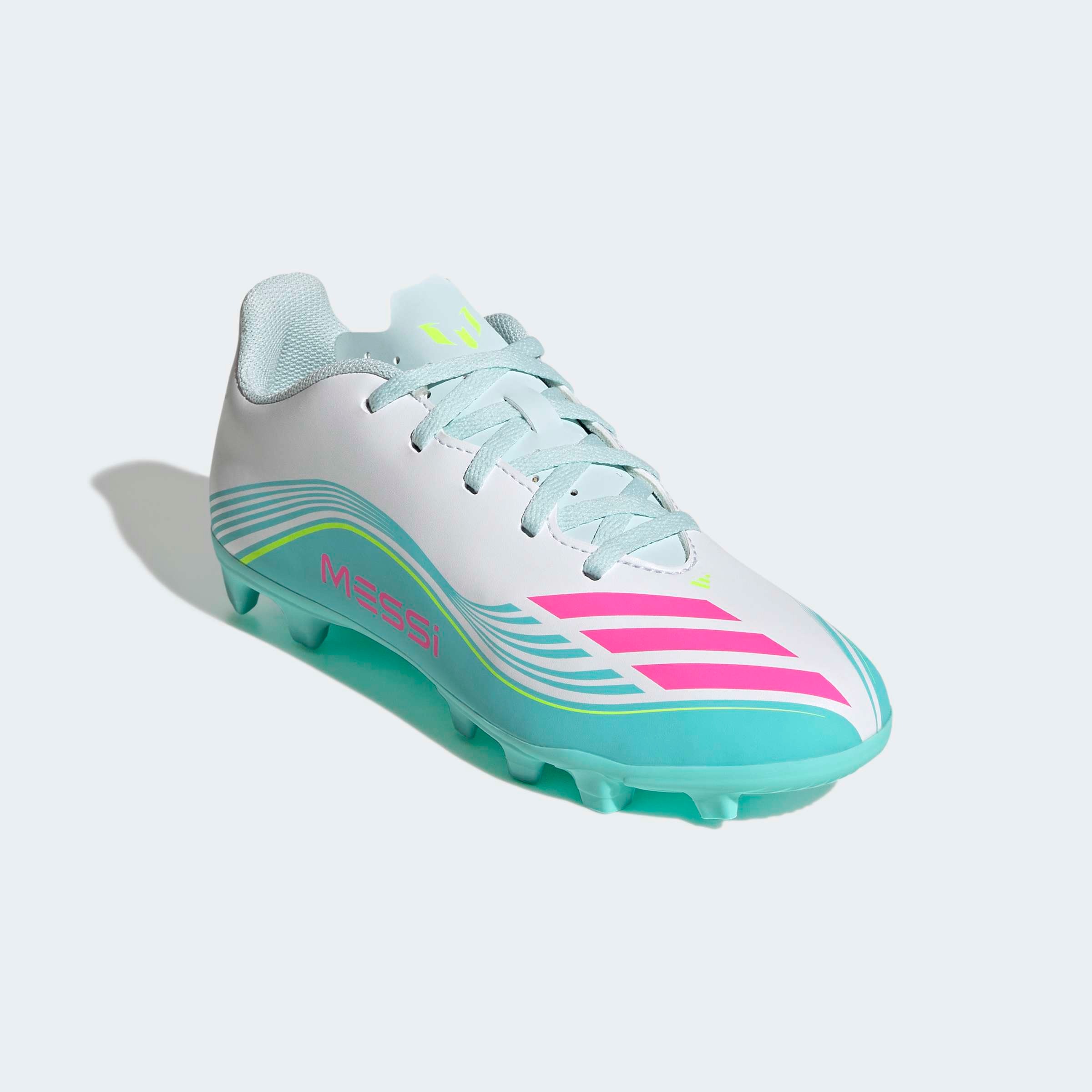 Image of adidas Performance Fussballschuh "F50 MESSI CLUB FIRM GROUND/MULTI GROUND KIDS" für viele verschiedene Böden geeignet, für Kinder & Jugendliche