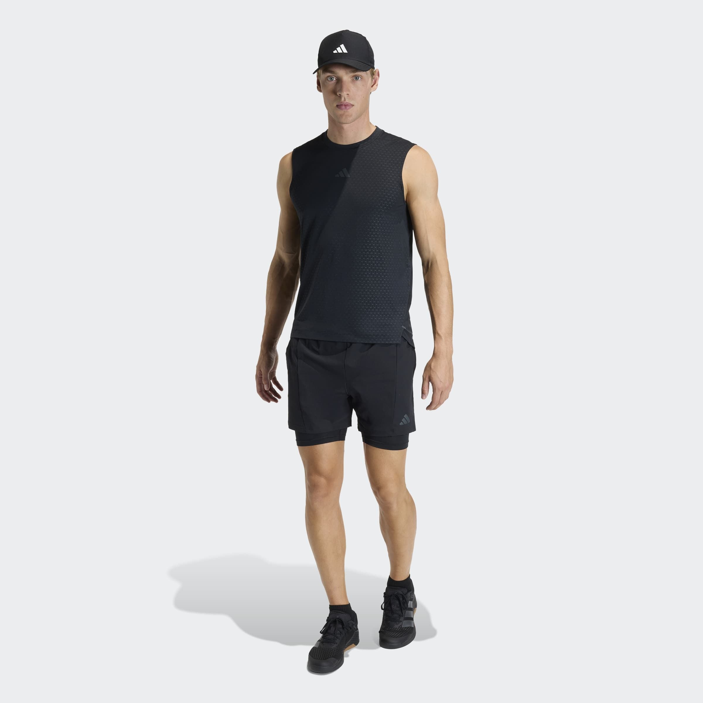 adidas Performance Shorts »D4T WORKOUT 2IN1«