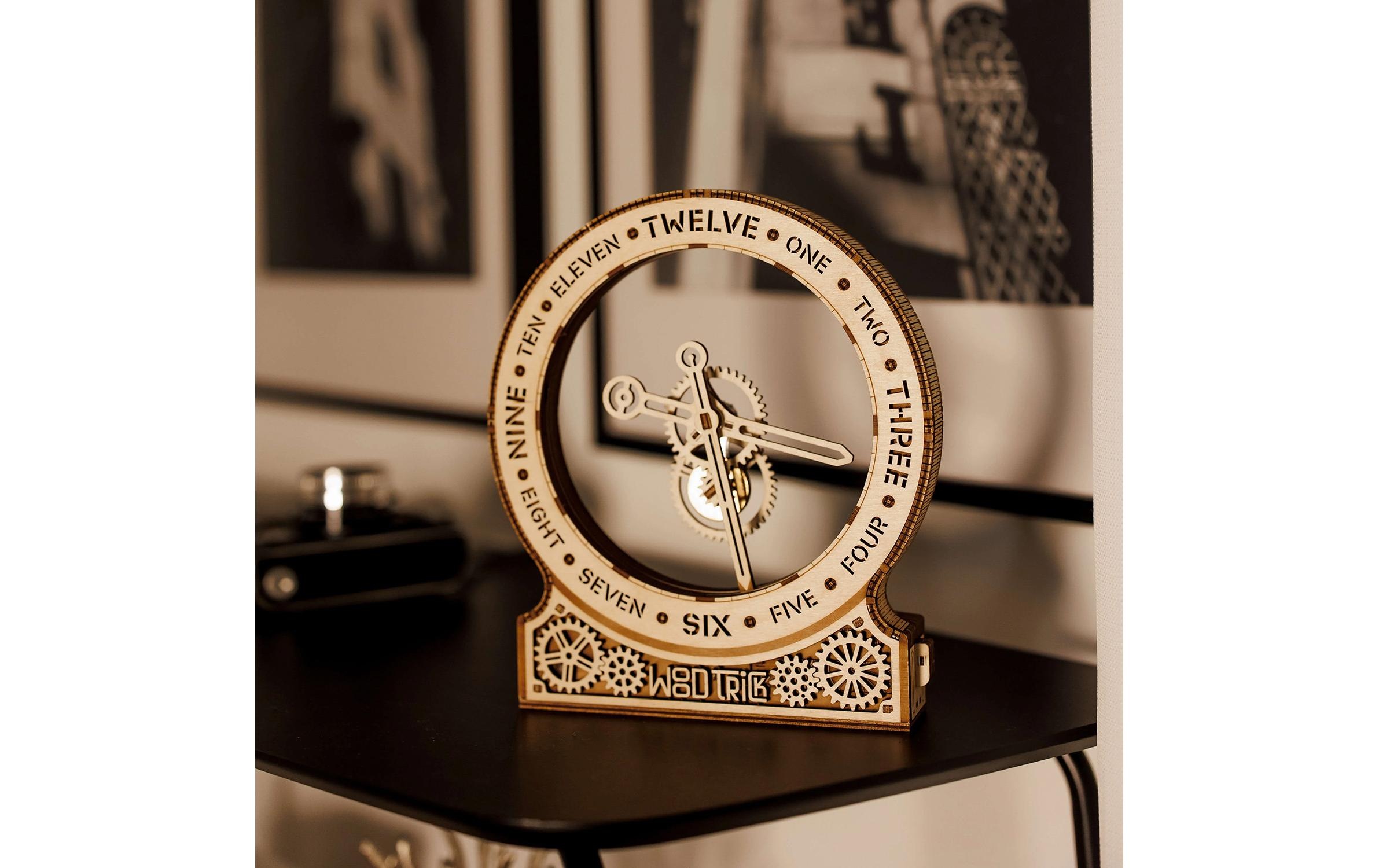   Spielbausteine »WoodTrick Kinetic Clock: Modern«