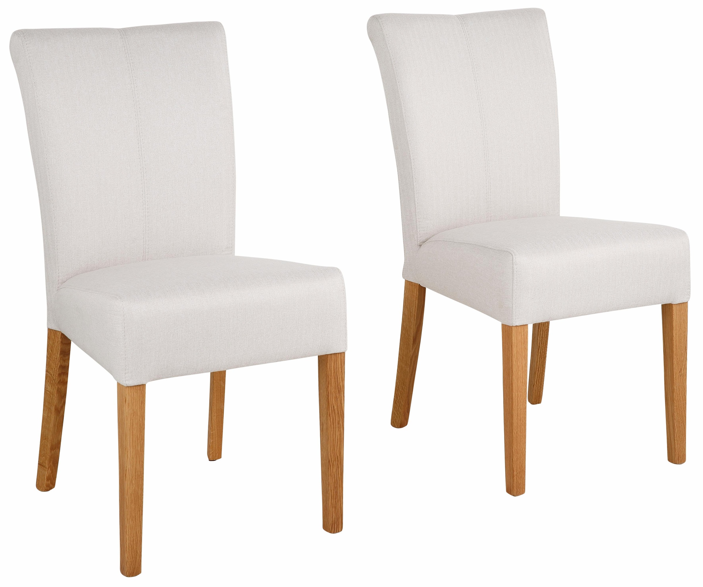 Image of Home affaire 4-Fussstuhl »Queen«, (Set), 2 St., Webstoff, bezogen mit Web- oder Strukturstoff, Microfaser oder Kunstleder. Im 2er-, 4er oder 6er-Set bei Ackermann Versand Schweiz