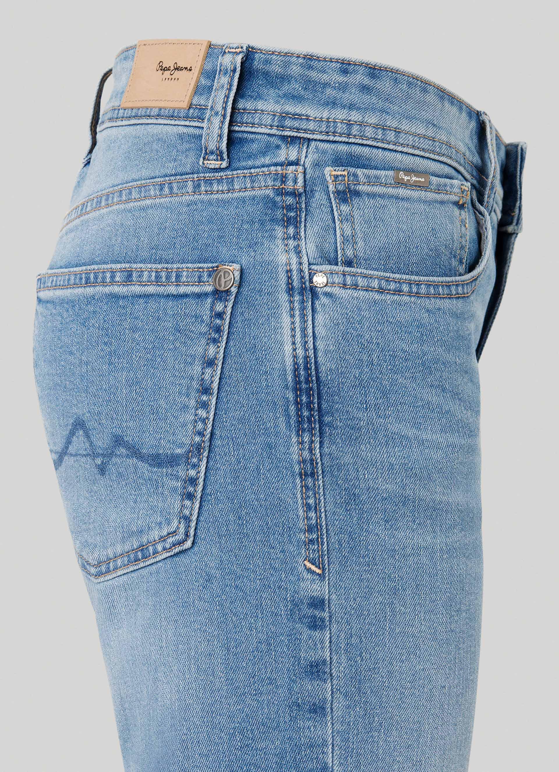 Pepe Jeans Slim-fit-Jeans »Shorts SLIM SHORT MW«