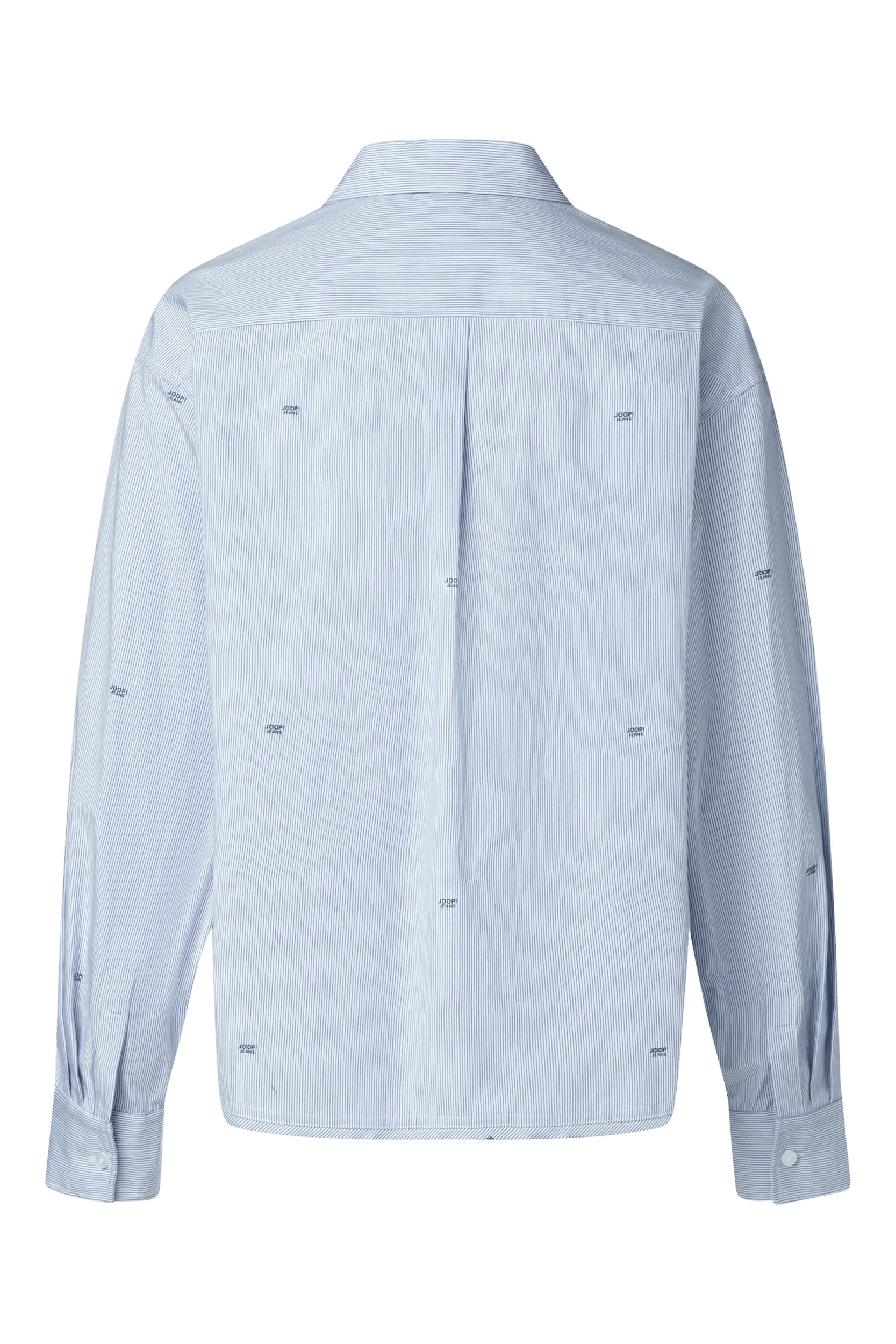 JOOP! Hemdbluse »Blakely« mit Button-Down-Kragen, Logo-Prints