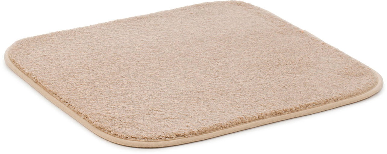 Gözze Tapis de bain »Rio Premium« Höhe 18 mm Badteppich, Uni Farben, waschbar, rechteckig & rund erhältlich