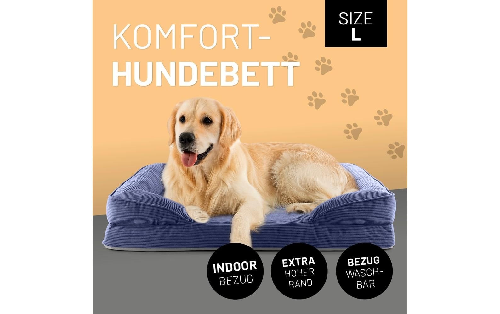 Lumaland Hundebett »Indoor Cord L«