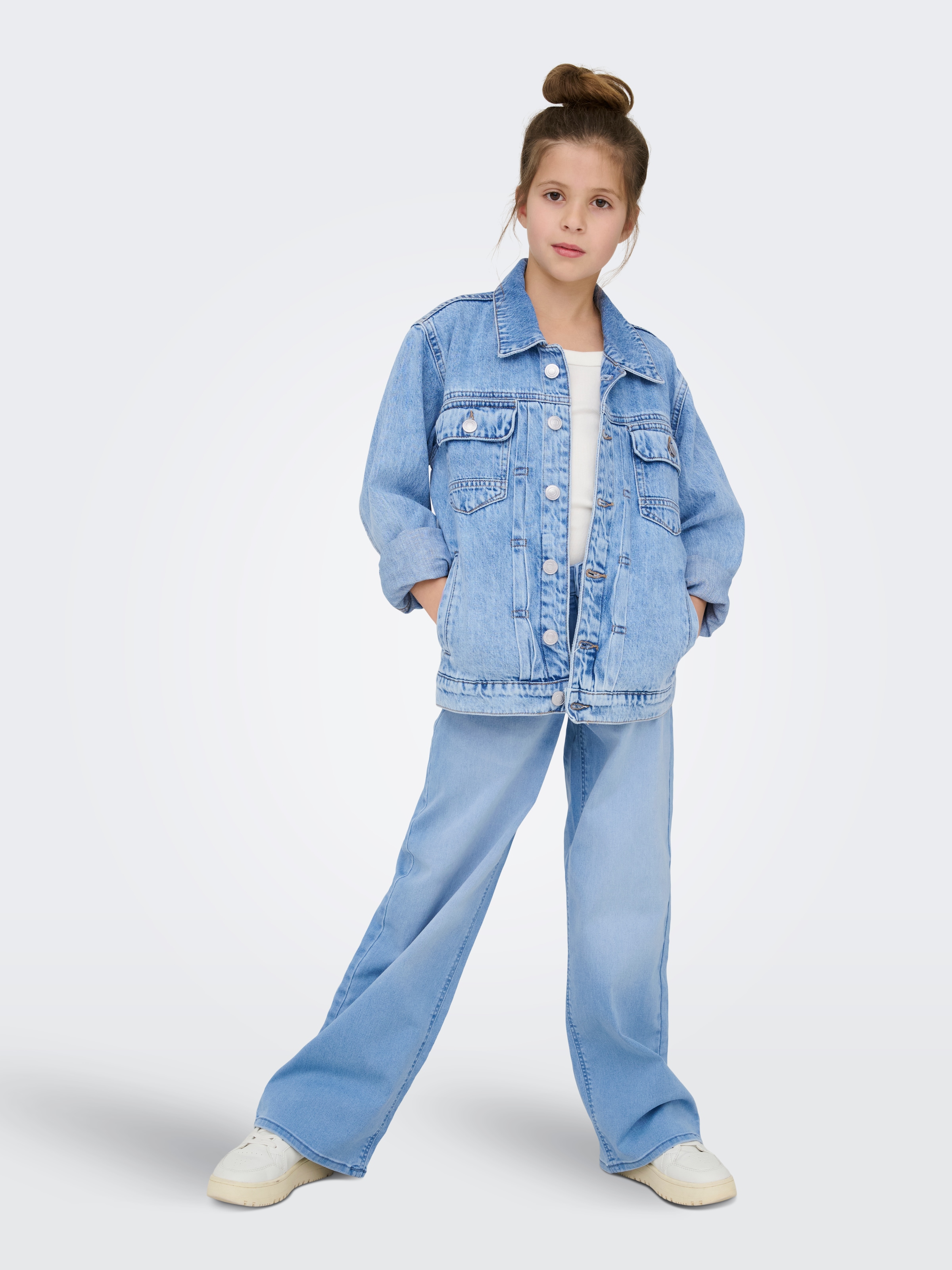 KIDS ONLY Jeans large »KOGSYLVIE CLEAN WIDE LEG LB DNM PIM NOOS«