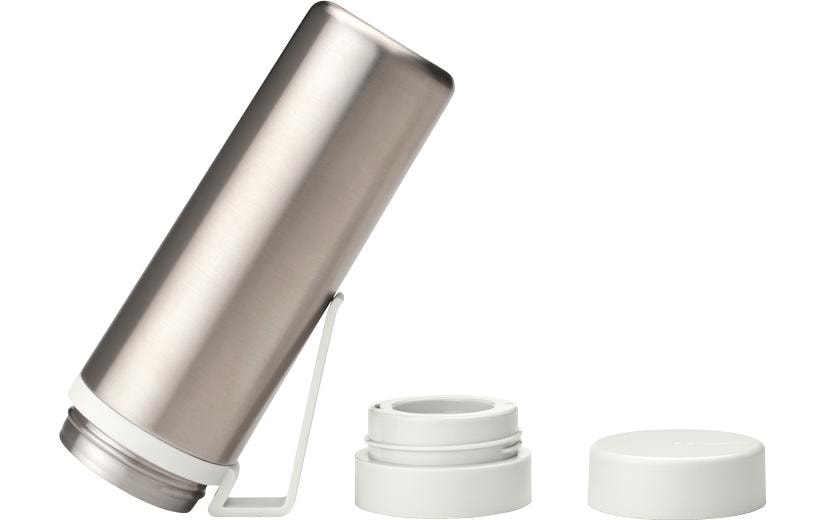 Brabantia Thermoflasche »Make & Take 500 ml, Hellgrau/Silberfarben«