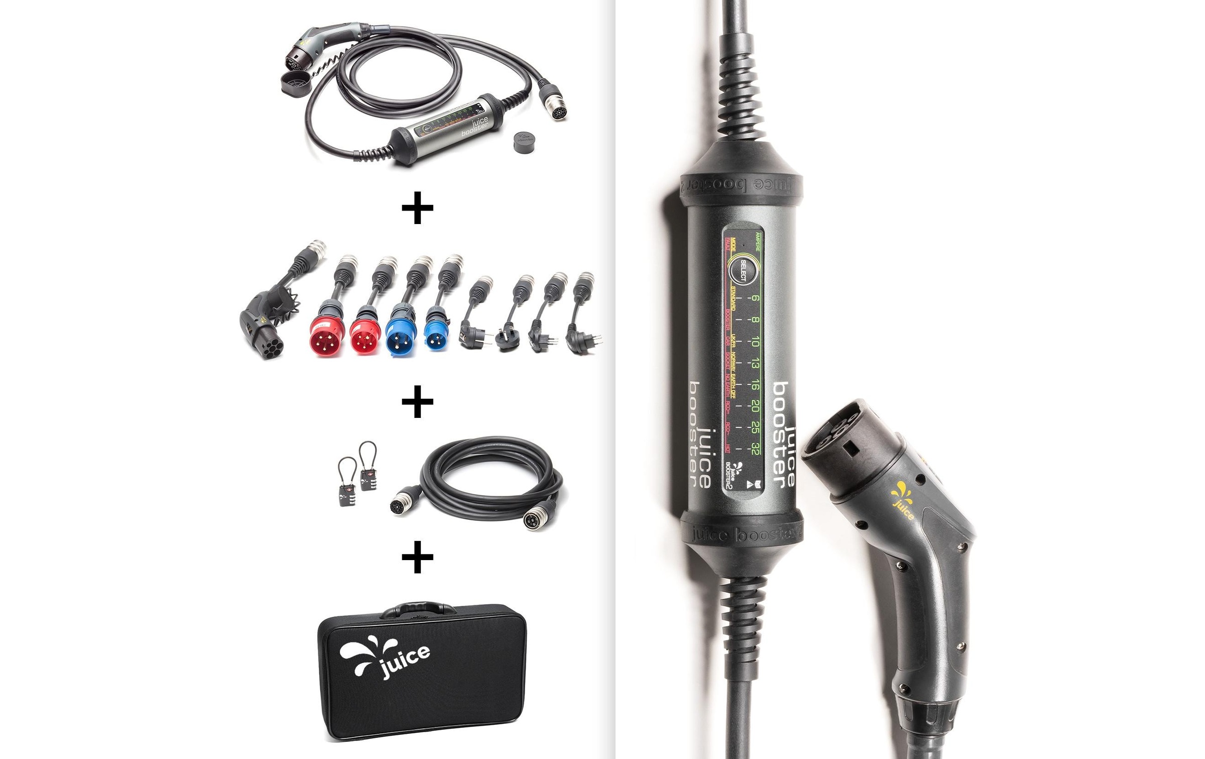 Elektroauto-Ladestation »Juice Technology JUICE BOOSTER 2 Master Traveller Set«