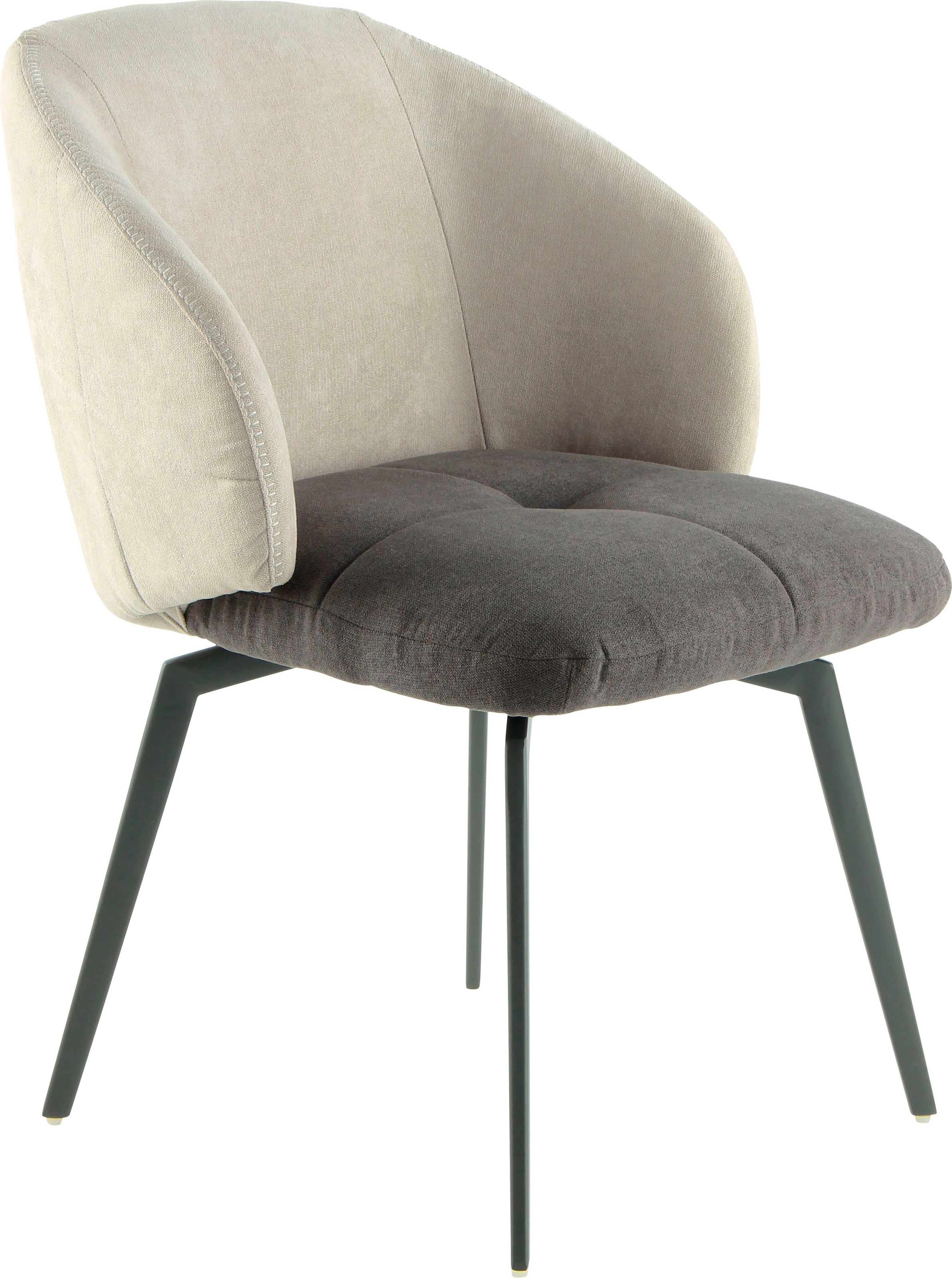 Image of Kayoom Schalenstuhl »Stuhl Carol 225«, (Set), 1 St., Sitzfläche mit mittig aufgesetztem Dekoknopf bei Ackermann Versand Schweiz