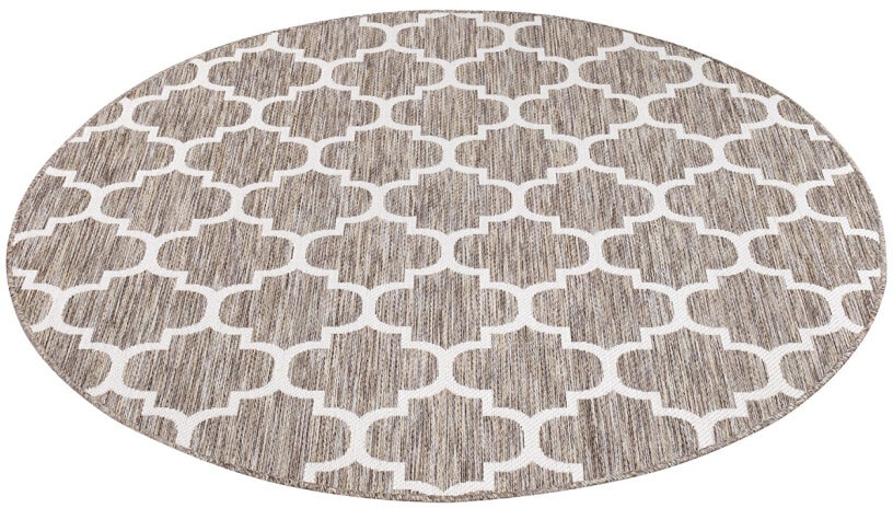 Teppich »Outdoor«, rund, UV-beständig, Flachgewebe, auch in quadratischer Form erhältlich