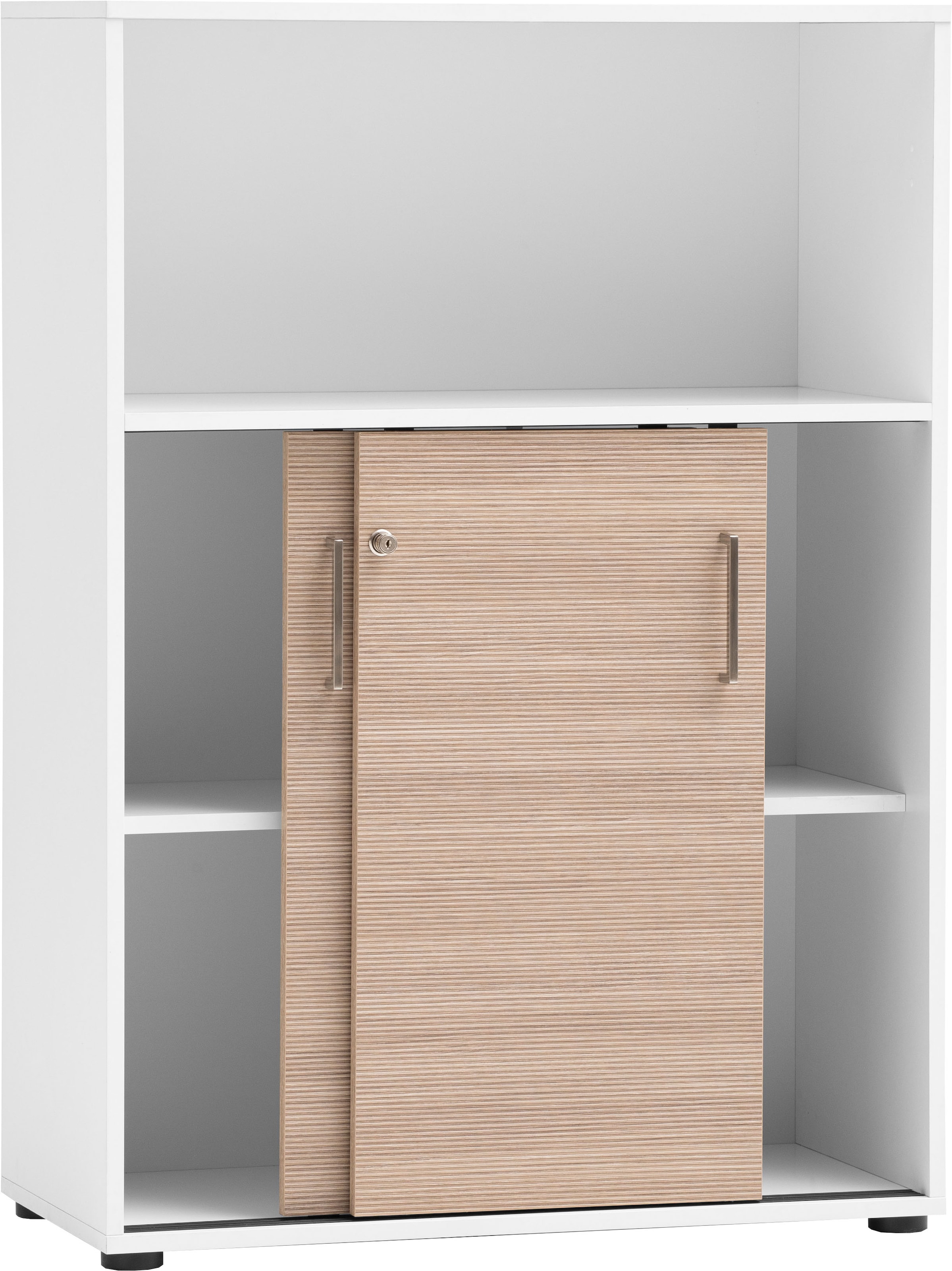 Schildmeyer Schiebetürenschrank »METZ, Aktenschrank abschliessbar, Höhe 113,4 cm, MADE IN GERMANY« 1 Stk. tlg. Fronten in Canello,  MADE IN GERMANY
