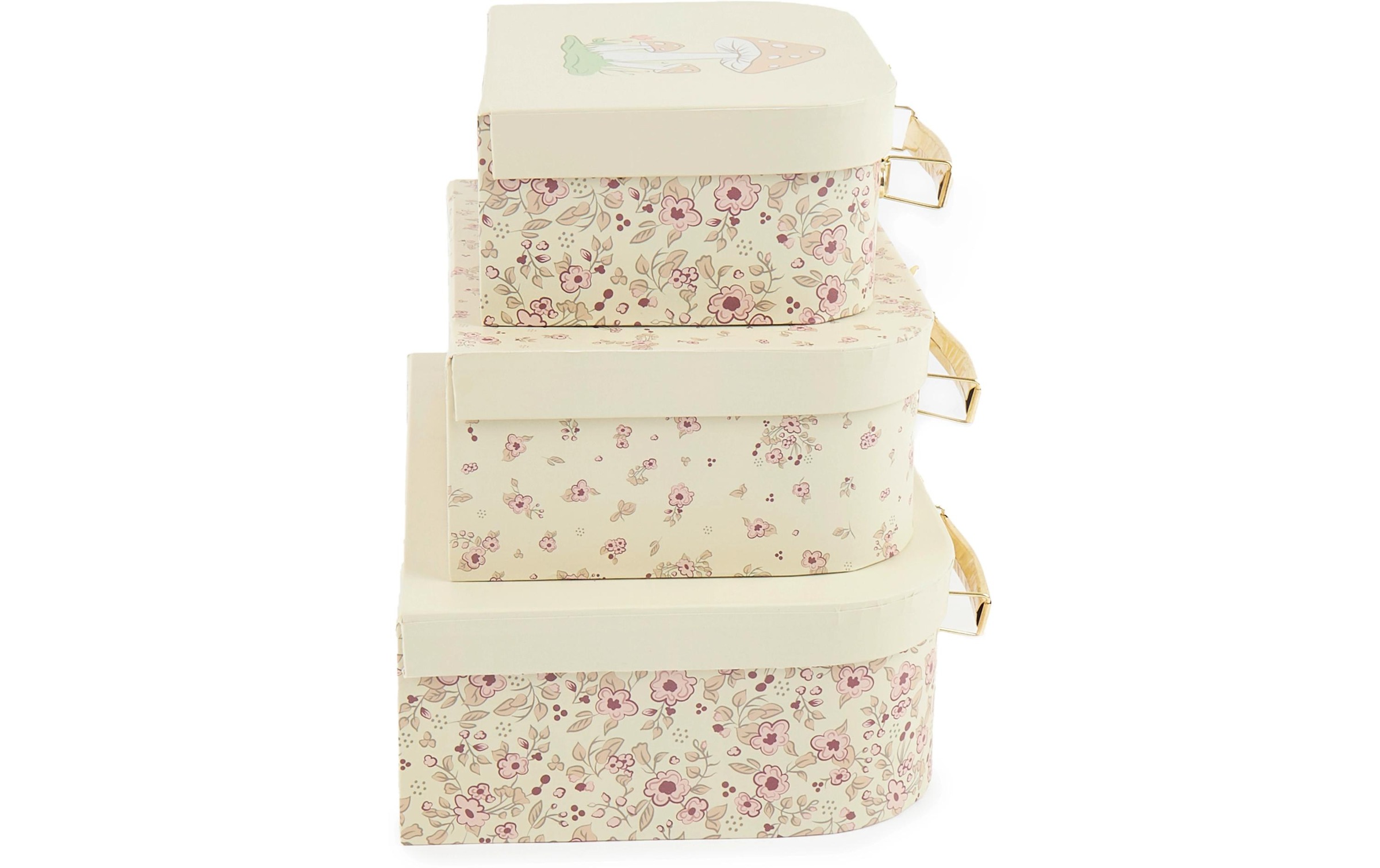 BIECO Spielwerkzeugkoffer »Ella vintage flowers 3er Set«