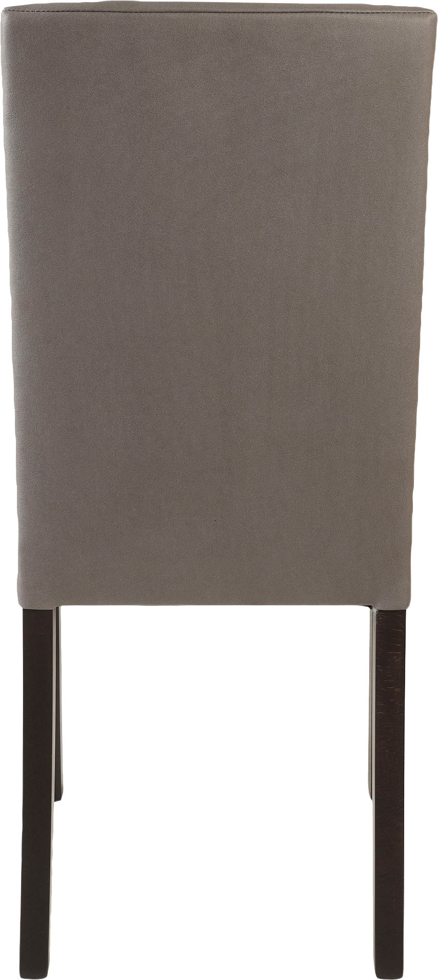 Home affaire 4-Fussstuhl »Nina«, (Set), 2 St., Microfaser, strapazierfähige Microfaser, Gestell Buche natur oder wenge lackiert