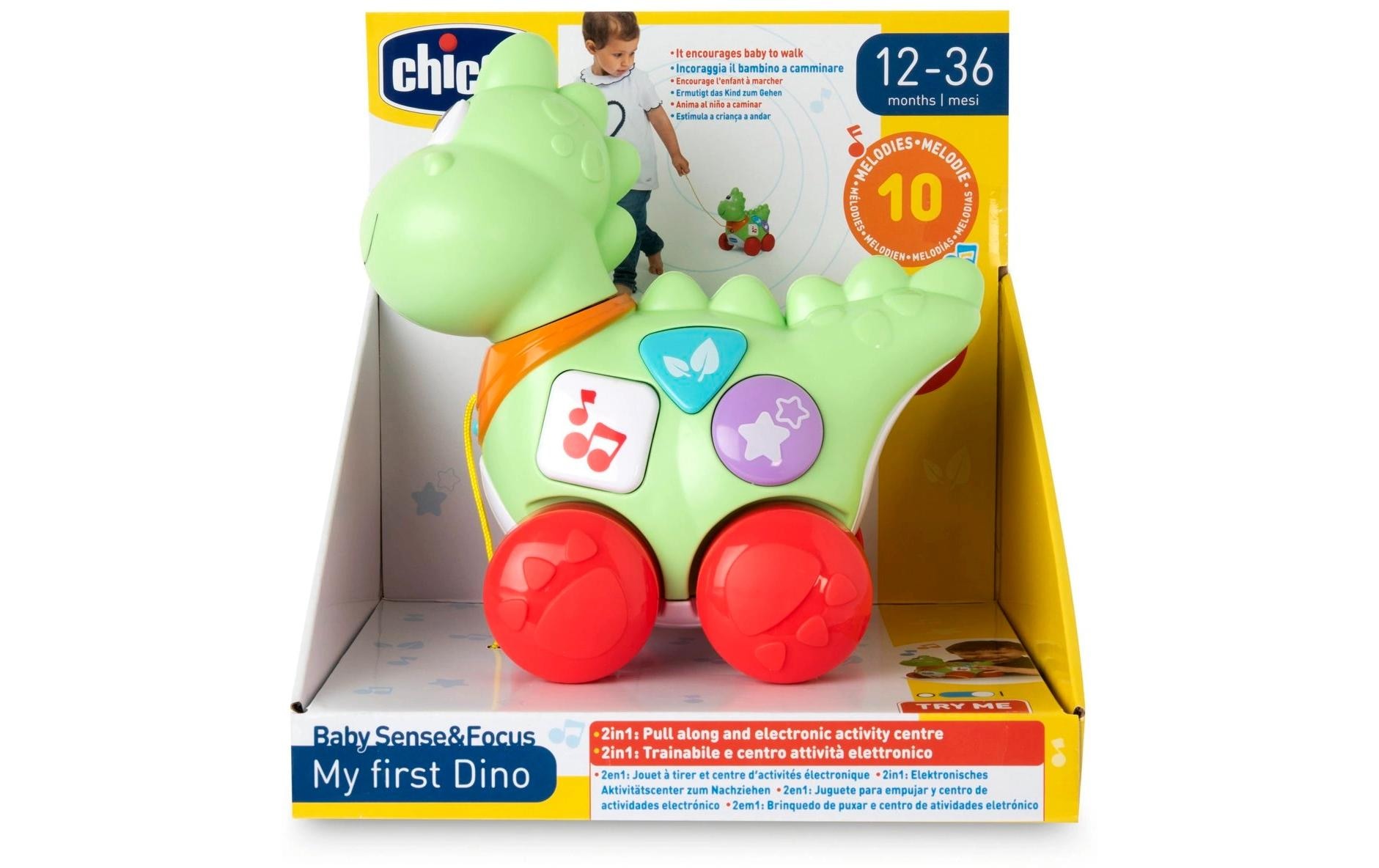 Chicco Nachziehspielzeug »Mein erstes Dino«