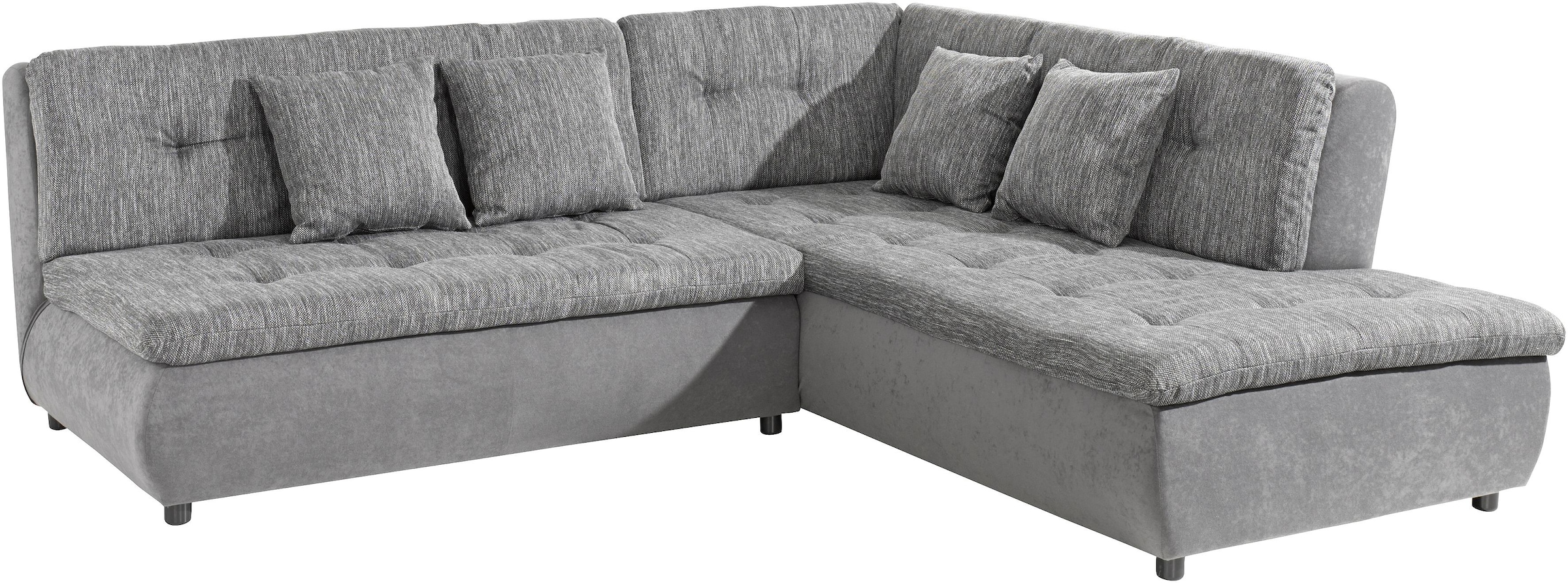 Trends by HG Ecksofa »Pool L-Form«, wahlweise mit Bettfunktion, frei im Raum stellbar