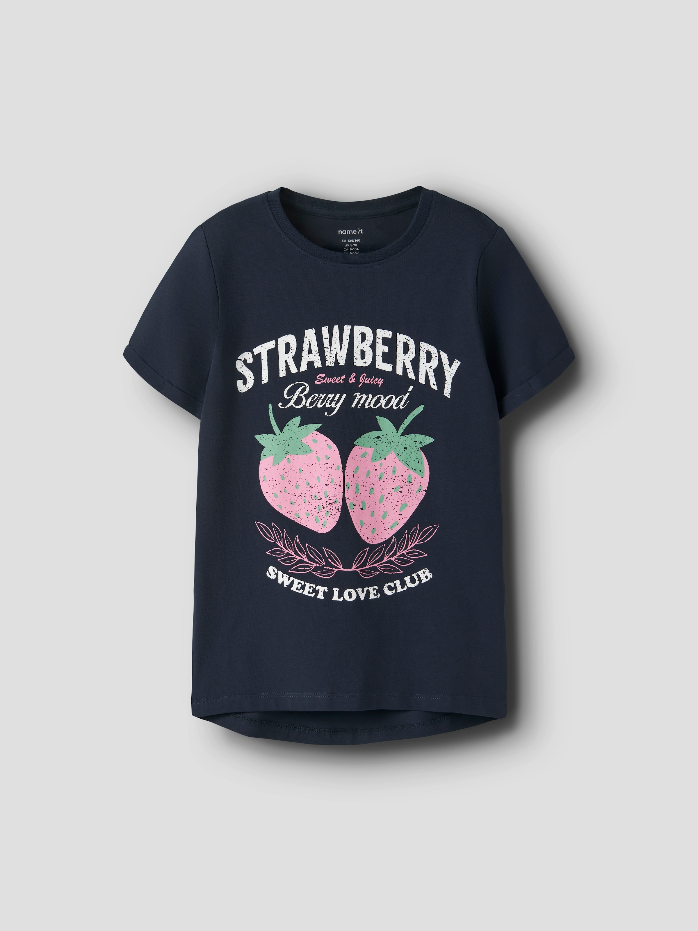 Name It T-shirt à manches courtes »NKFVIX 2P SS TOP« Paquet, 2 Baumwollmischung, normal geschnitten