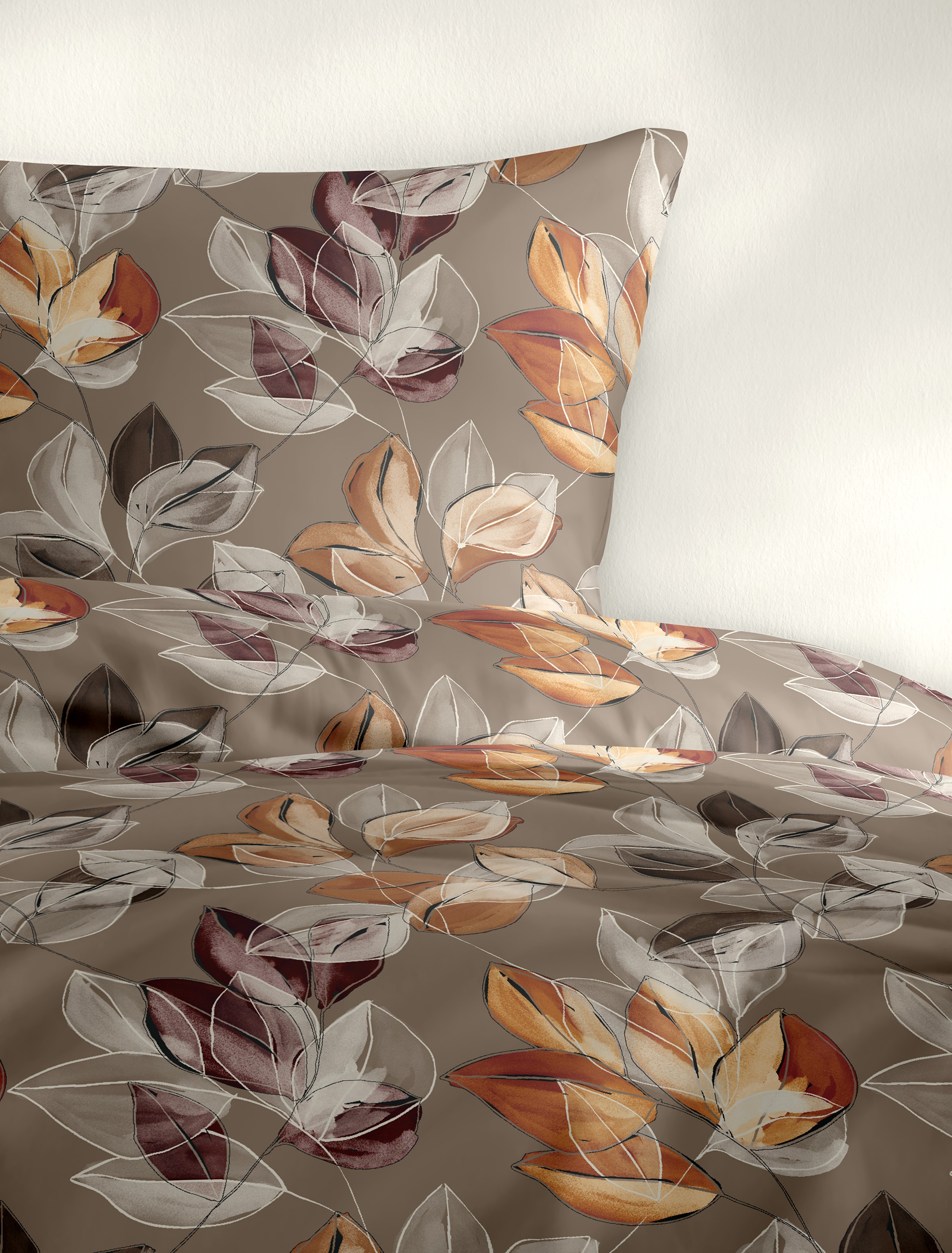 BIERBAUM Linge de lit »4136« 2 cuis tlg. Biber, 100 % Baumwolle, pflegeleicht, kuschelig weich