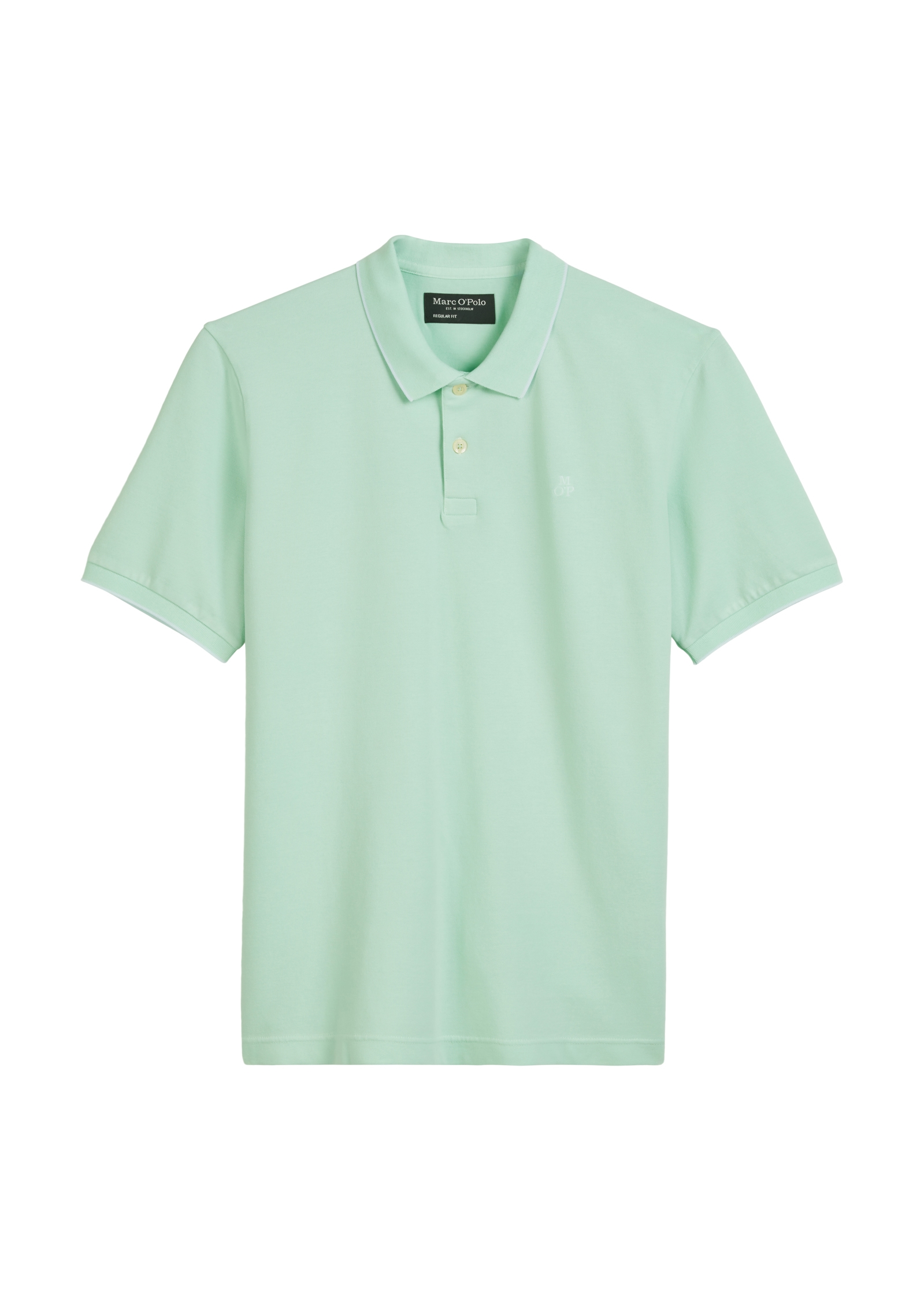 Marc O'Polo Poloshirt, aus Piqué, regular fit, kontrastfarbene Details