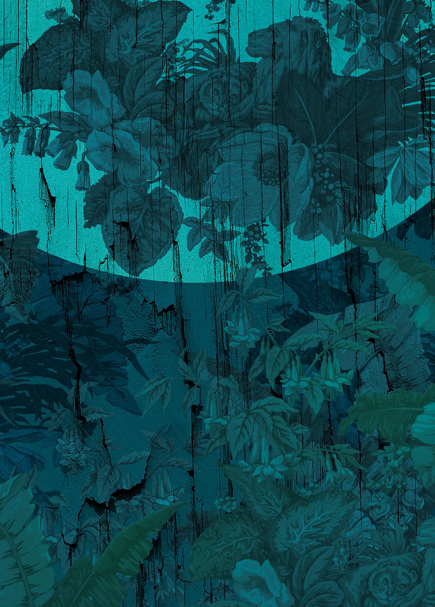 Komar Image »Tapis Glorieux« 1 cuis tlg. Wandbild zur Dekoration - ohne Rahmen