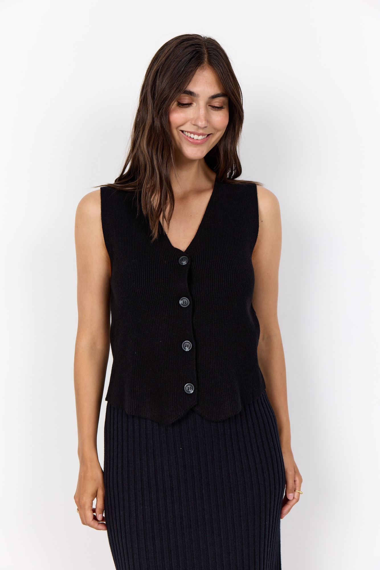 Image of soyaconcept Strickweste "SC-KANITA 27" Viskosemischung