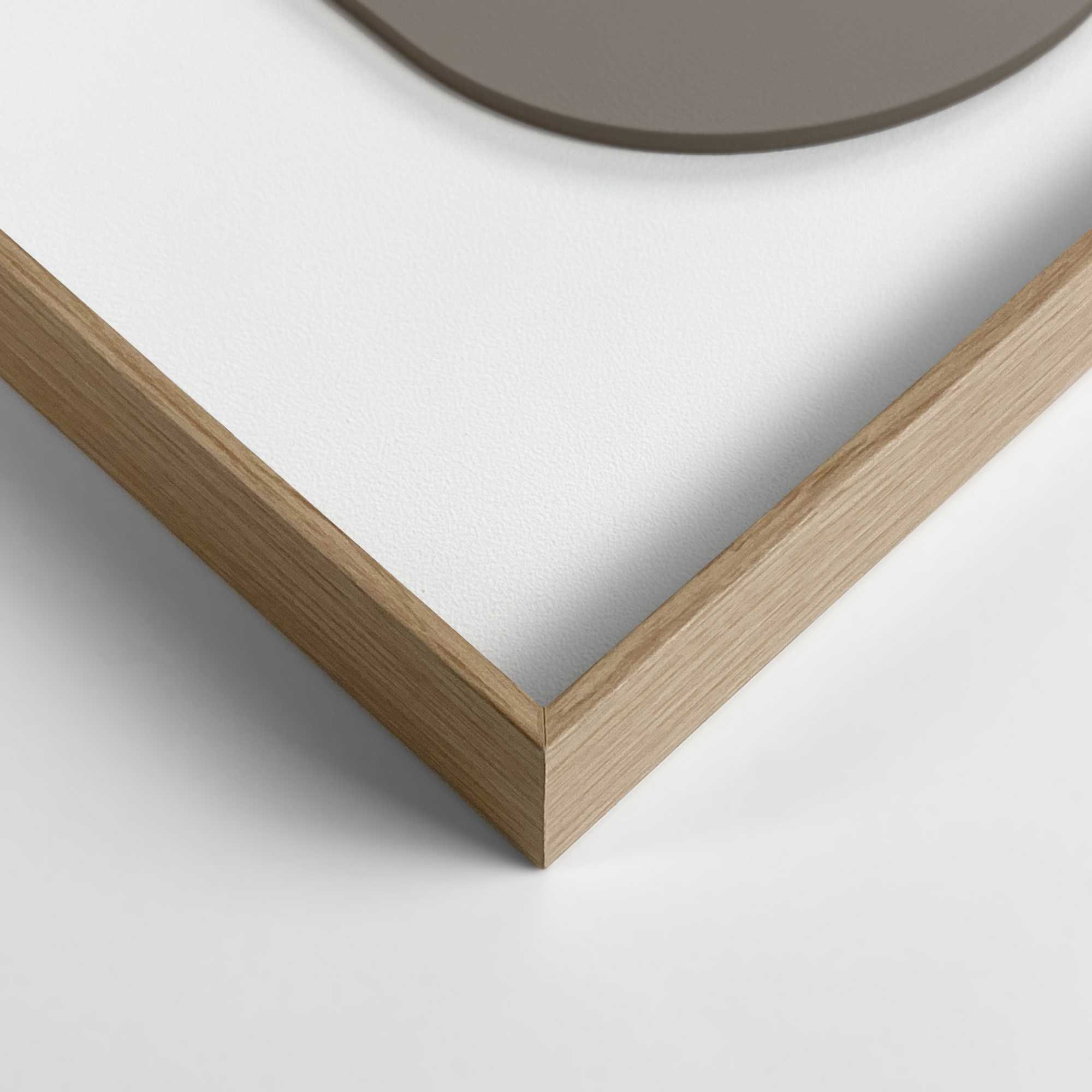 Reinders! Wandbild »Sculpted Silence« Wohnzimmer - Beige - MDF - Abstrakt - 50x70 cm