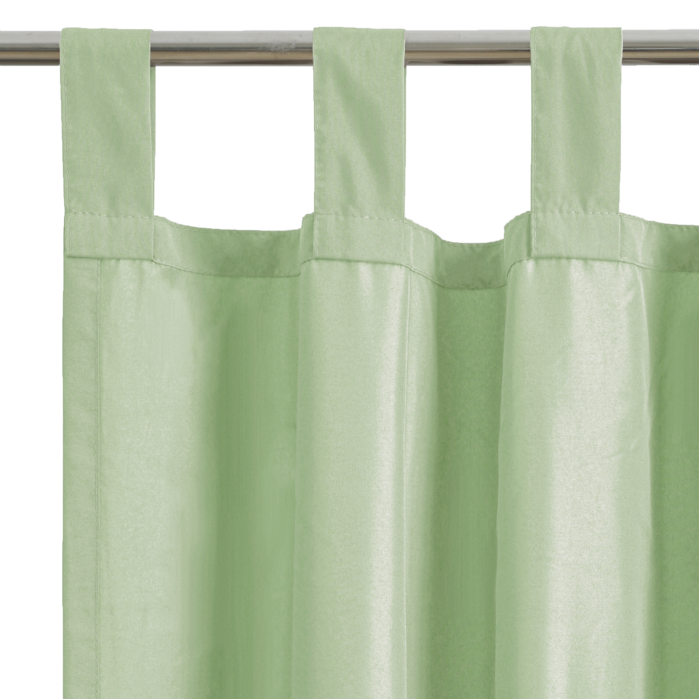 GOODproduct Vorhang »Raja mit Schlaufen, 2er Pack, blickdicht, Topseller« Schlaufen 2 Stk. tlg. 2er-Set, Bestseller, einfarbig, modern, pflegeleichte Mikrofaser