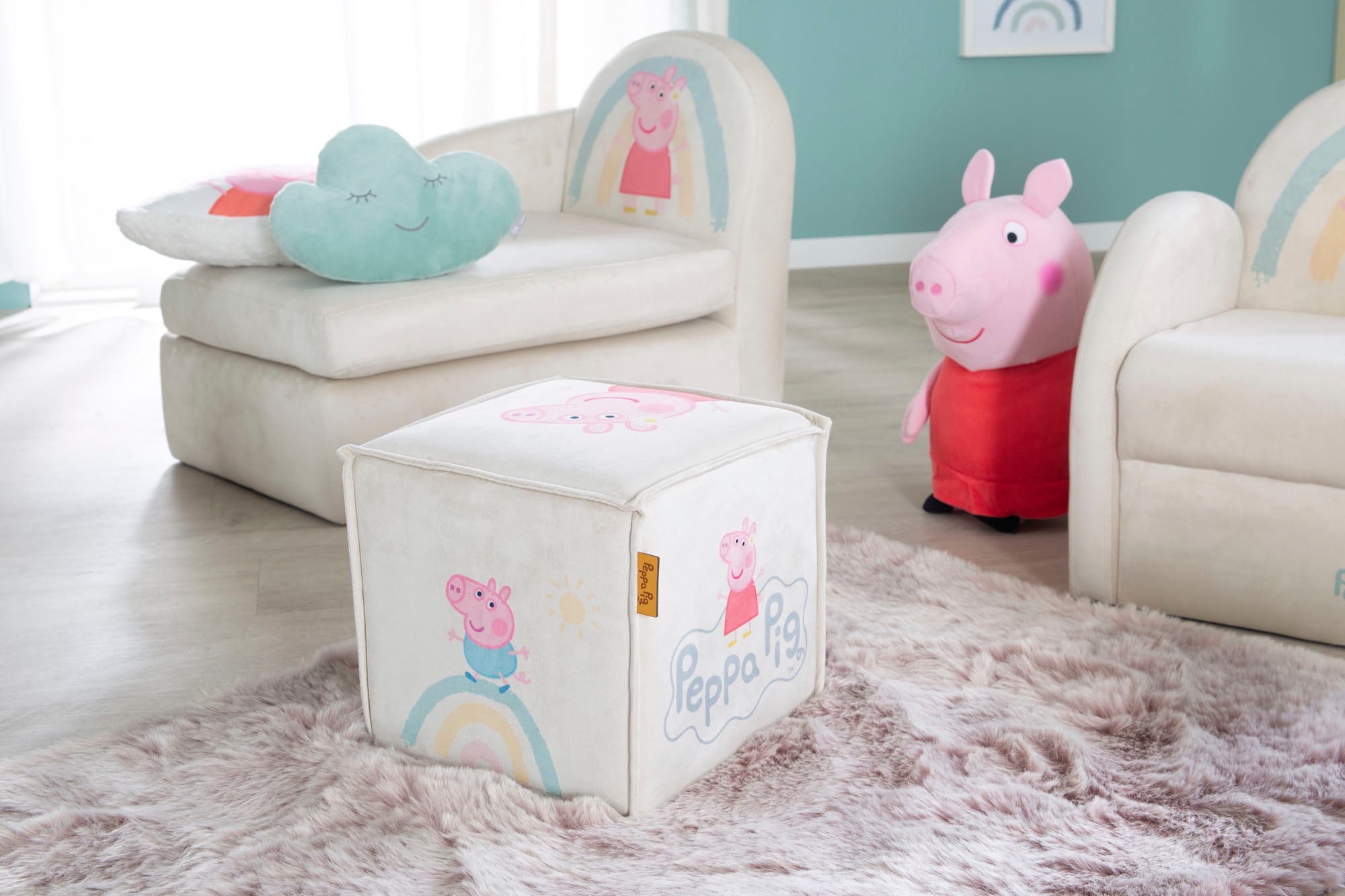 roba® Tabouret pour enfants »Peppa Pig«