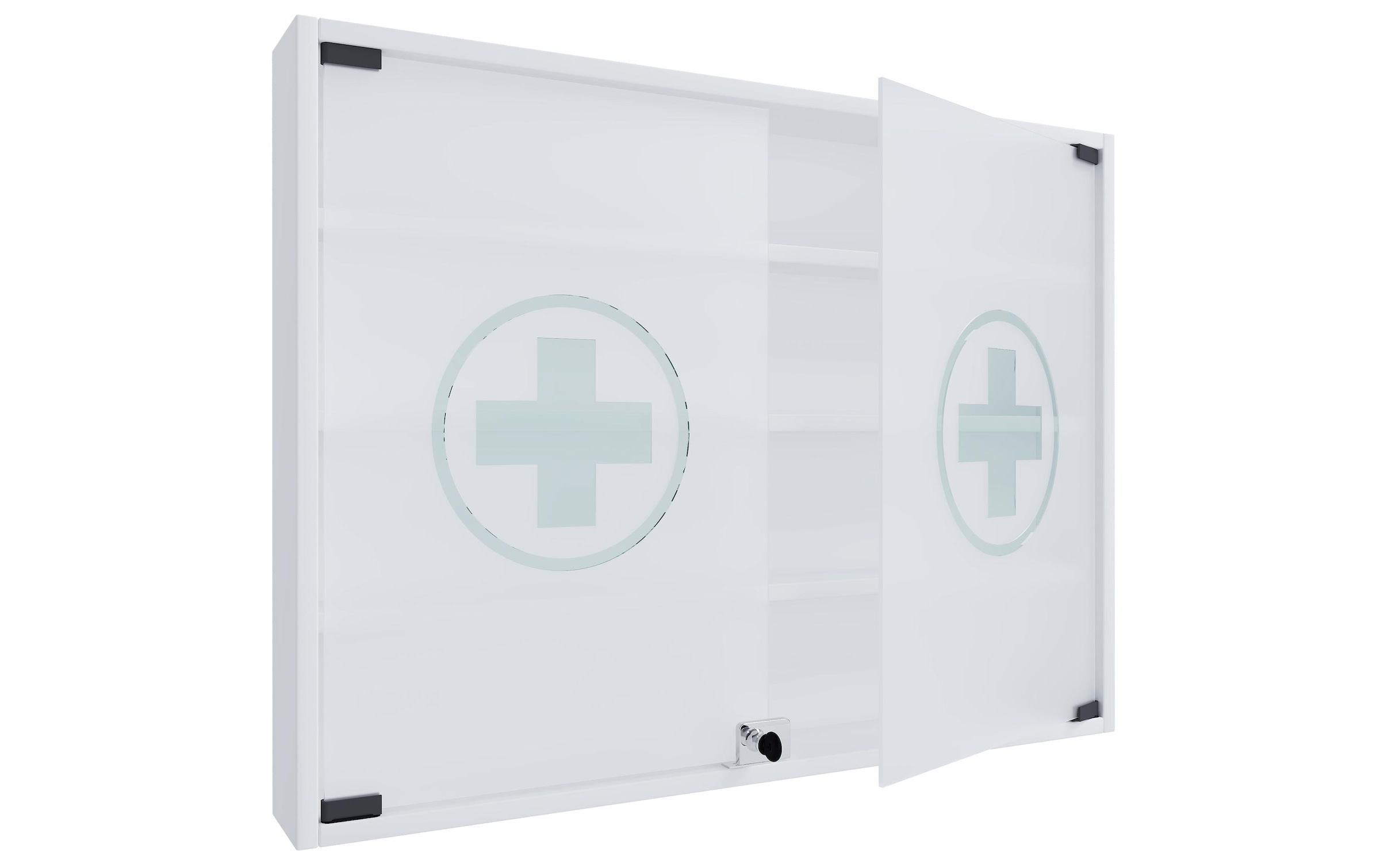 VCM Medizinschrank »Erste Hilfe Schrank Hustila L 60 x 80 x 10 cm«