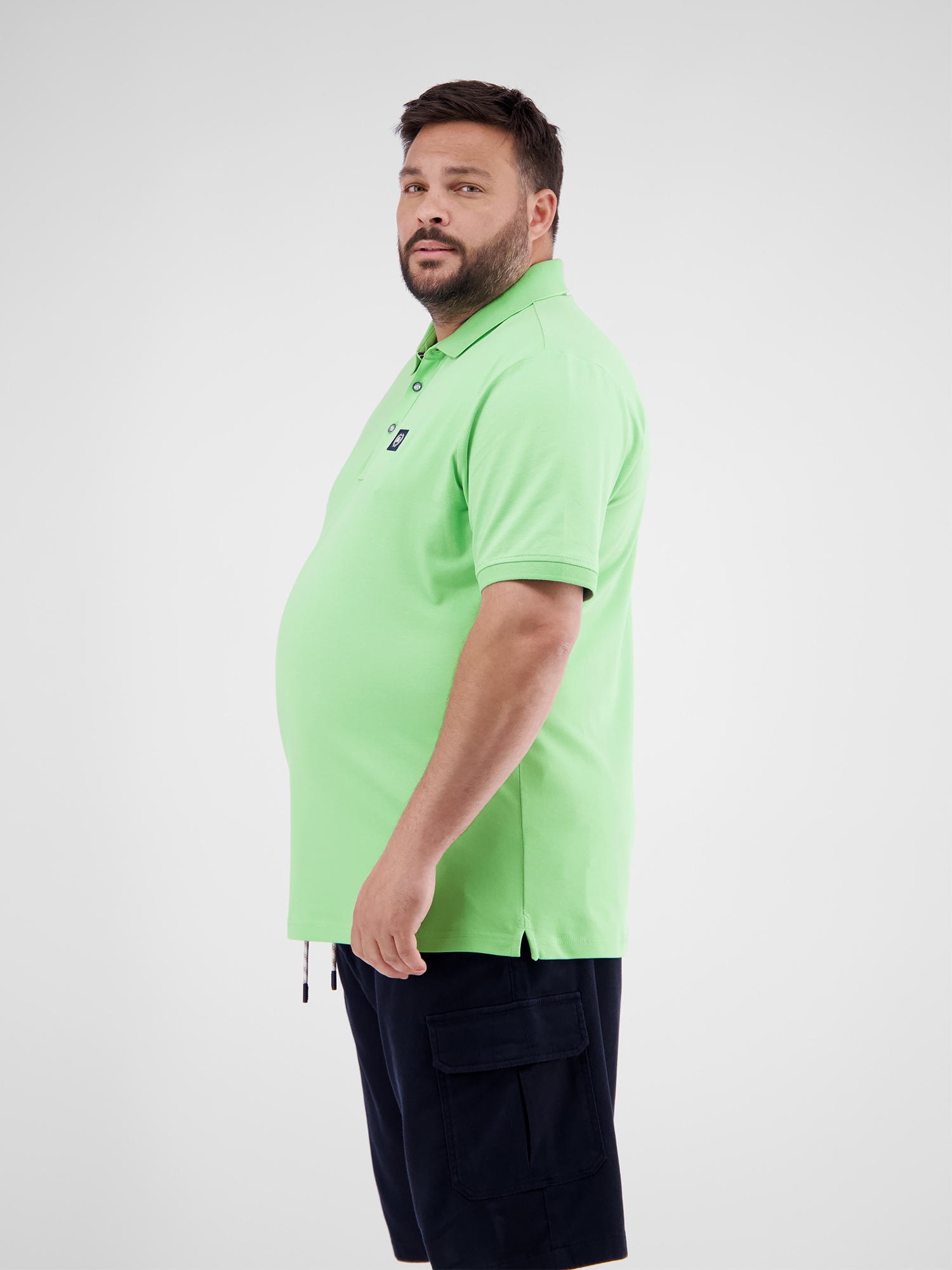 LERROS Polo »Poloshirt in Übergrössen, bequem und sportiv«